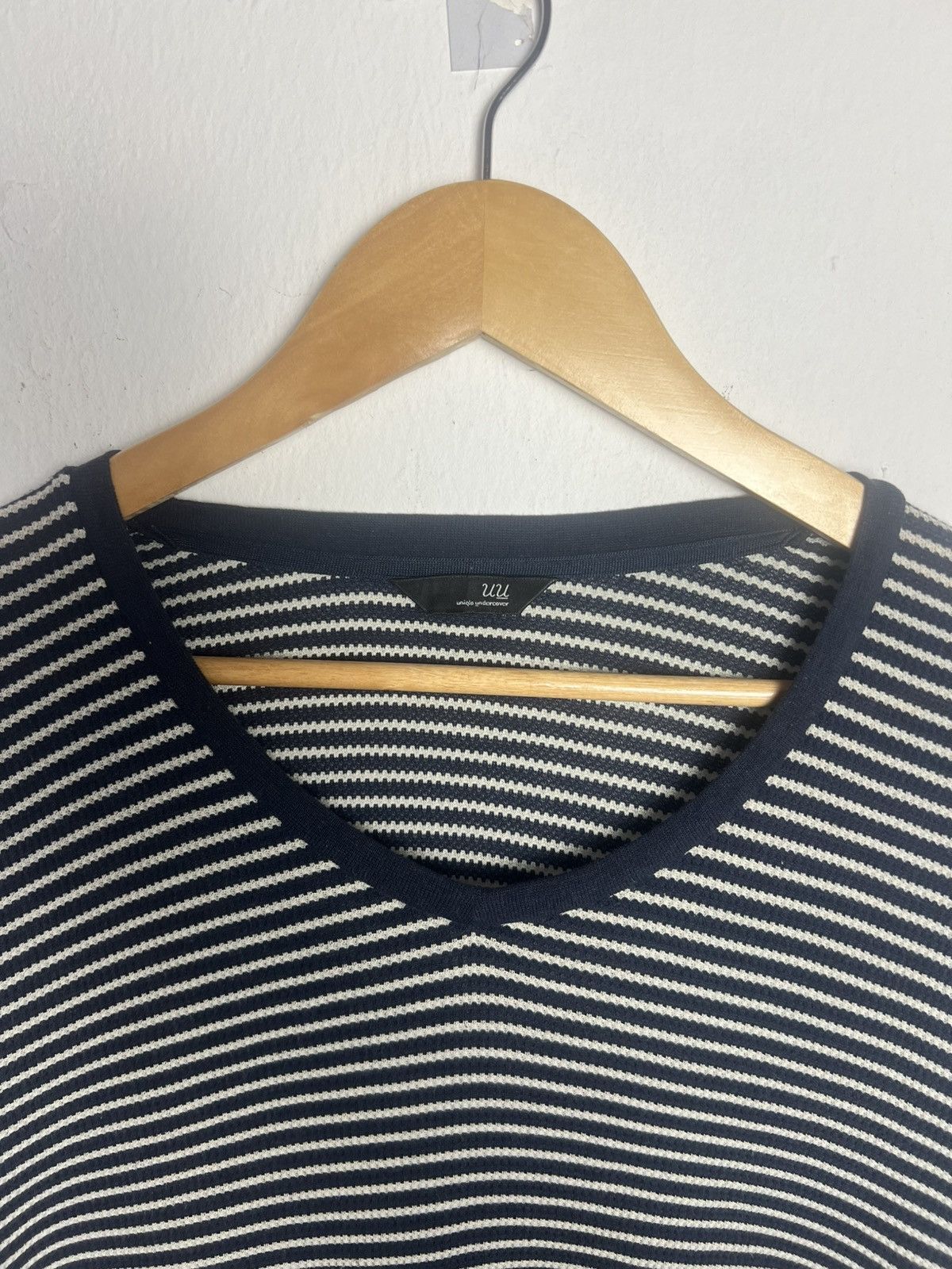 Undercover × Uniqlo Uniqlo Undercover "UU" Striped Long Sleeve T-shirt Size US L / EU 52-54 / 3 - 5 Thumbnail