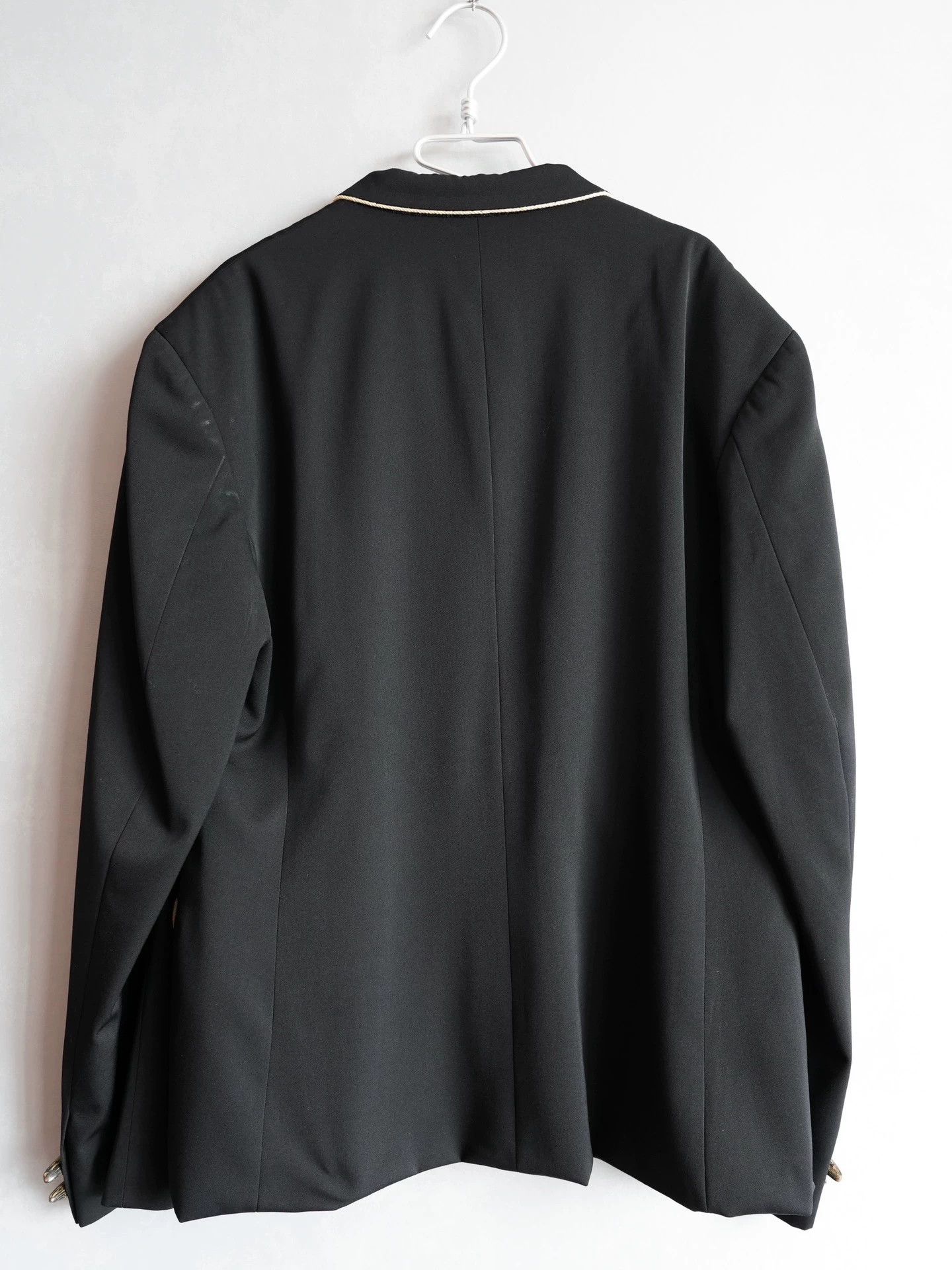 Yohji Yamamoto Yohji Yamamoto 87AW Horn Button Pleated Jacket M Size US M / EU 48-50 / 2 - 7 Thumbnail