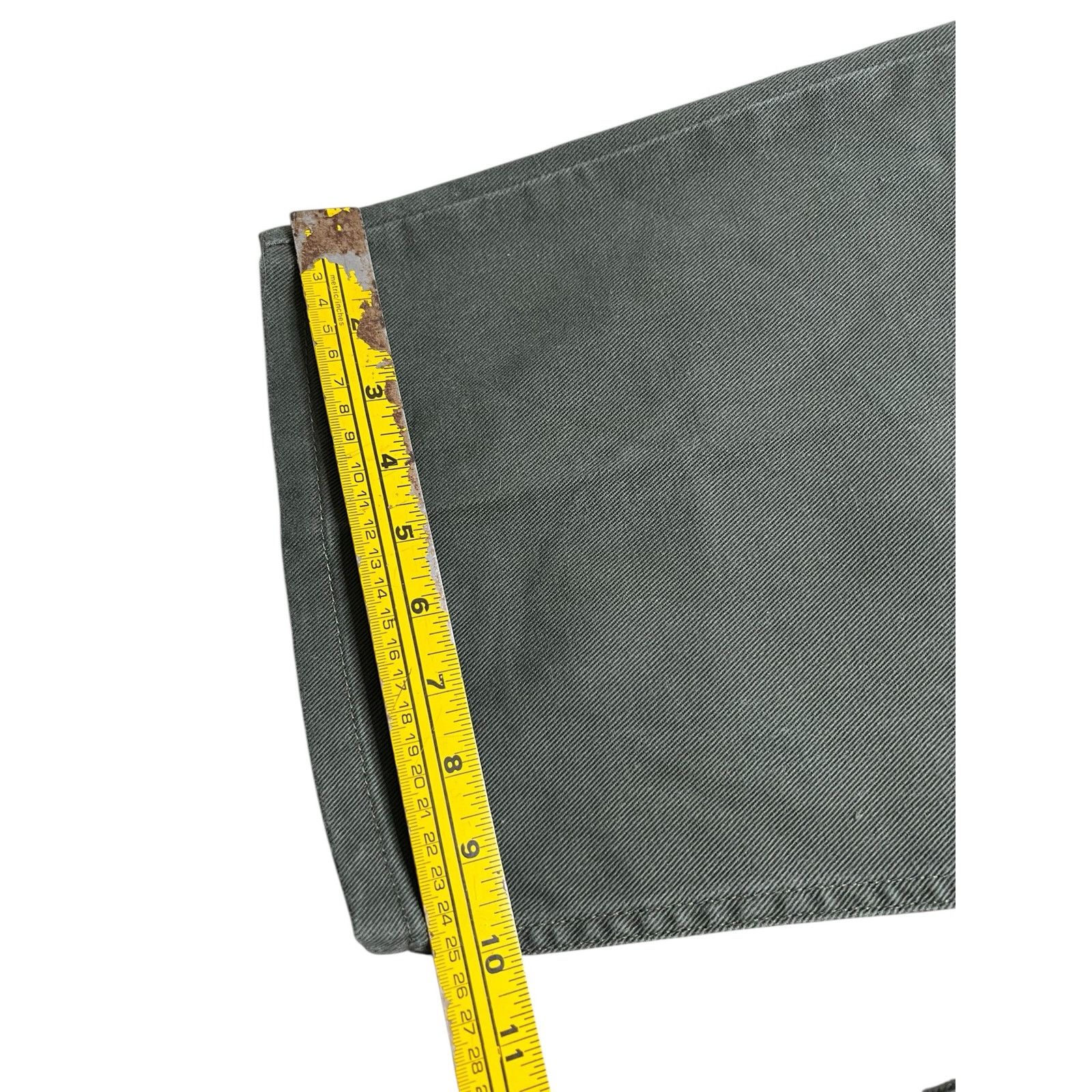 Faded Glory Vintage 80s Faded Glory Pants Green Denim 40x30 (38x29) Size US 40 / EU 56 - 7 Thumbnail