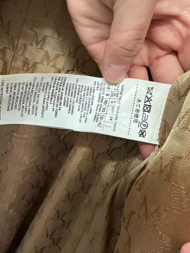 Max Mara Max Mara 101801 Coat Size L / US 10 / IT 46 - 3 Thumbnail