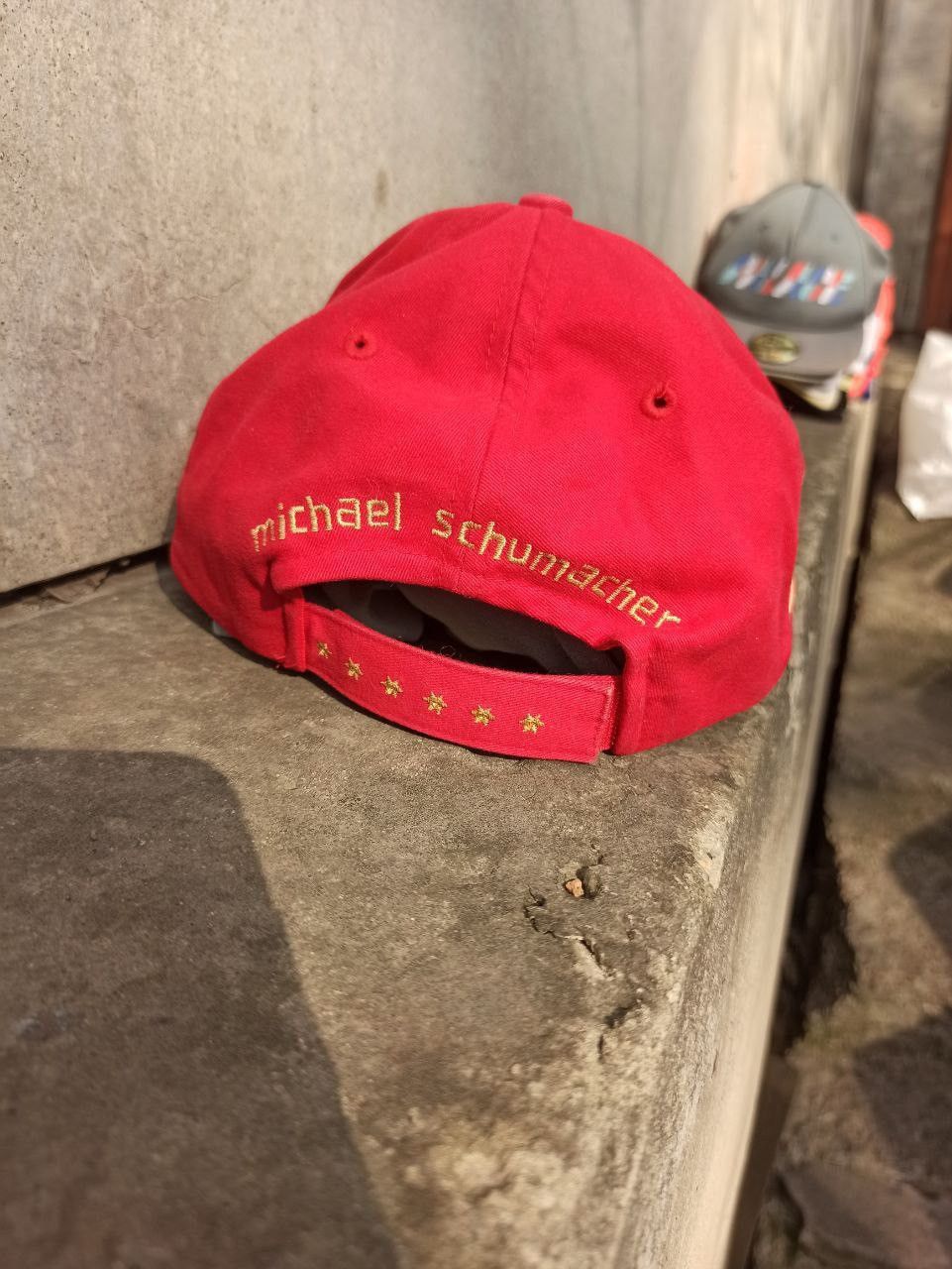 Vintage Ferrari Michael Schumacher vintage cap formula uno Size ONE SIZE - 3 Thumbnail