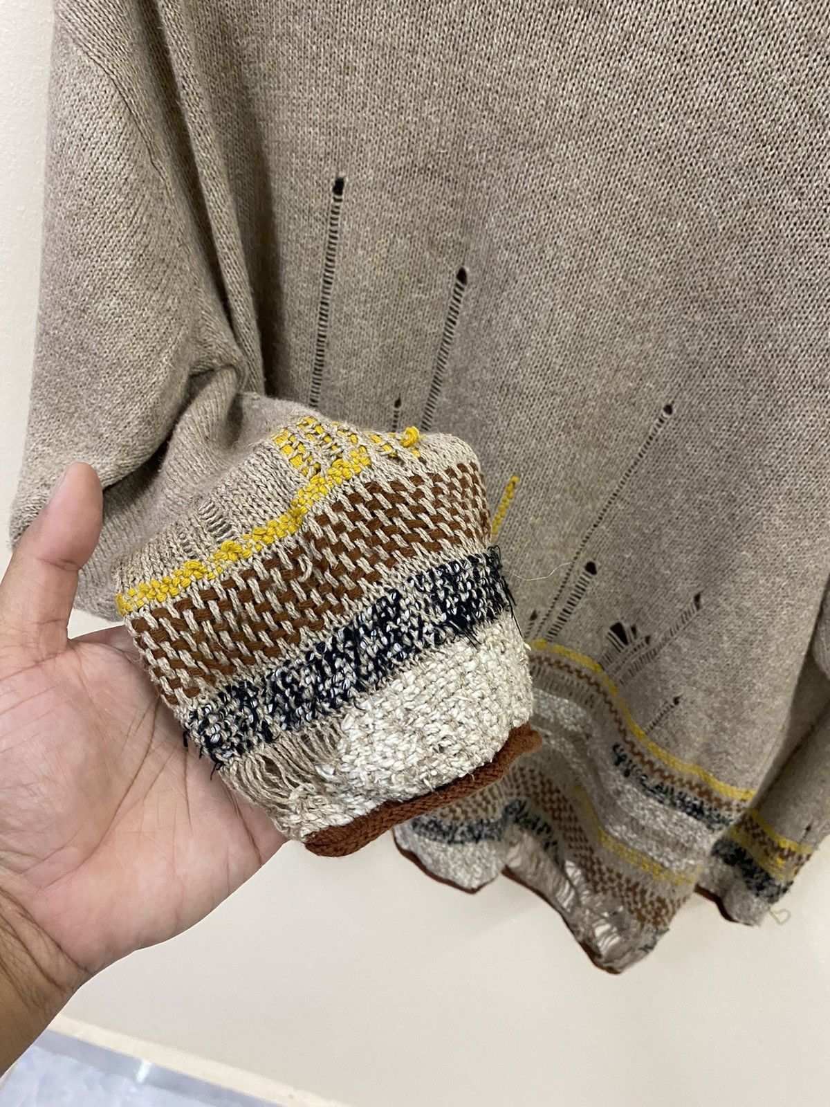 Nicole Club Nicole Monsieur Yukio Kobayashi Knitwear Size XL / US 12-14 / IT 48-50 - 7 Thumbnail