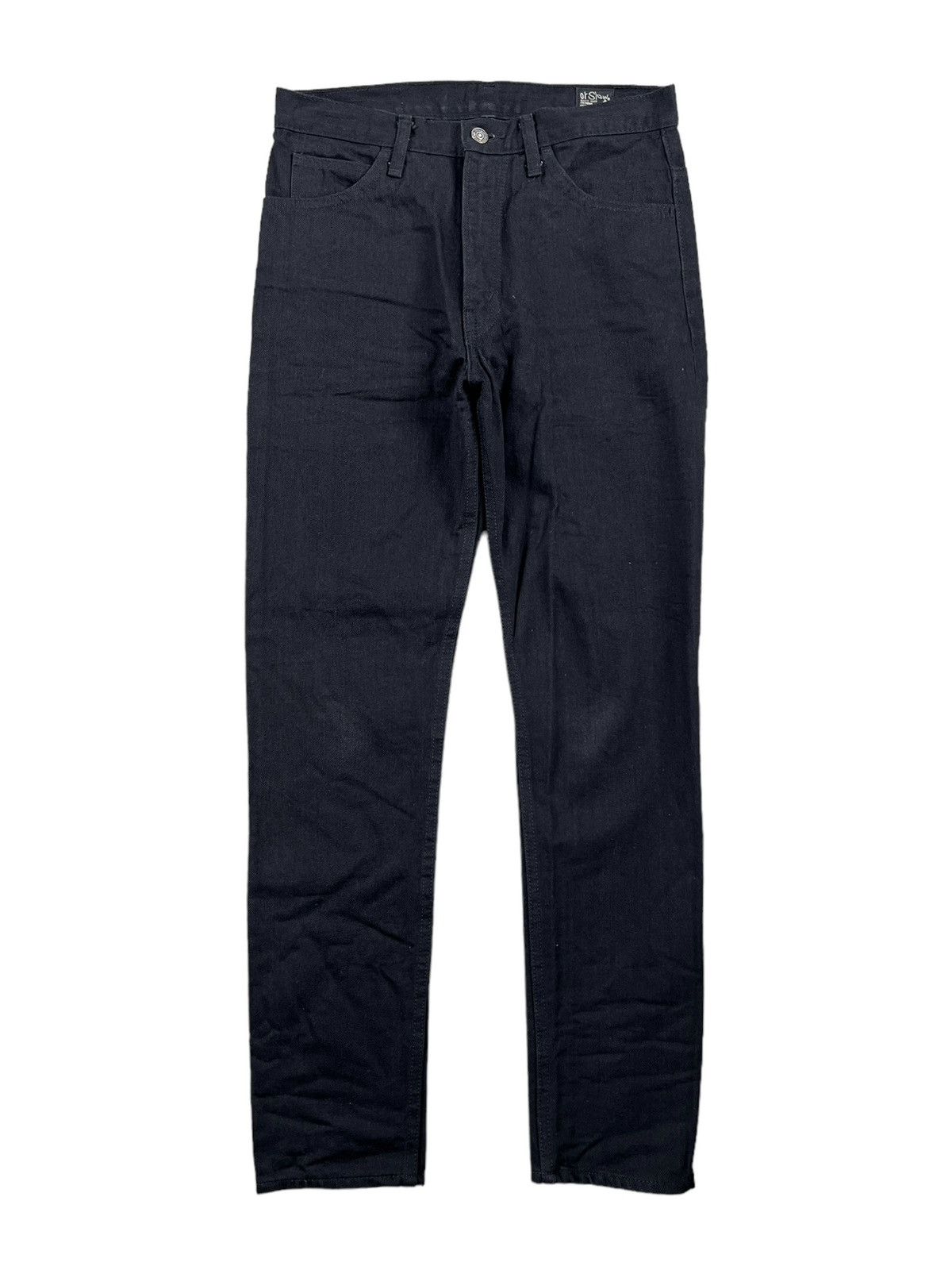 Orslow orSlow Super Black Slim Fit Jeans Size US 31 - 2 Thumbnail