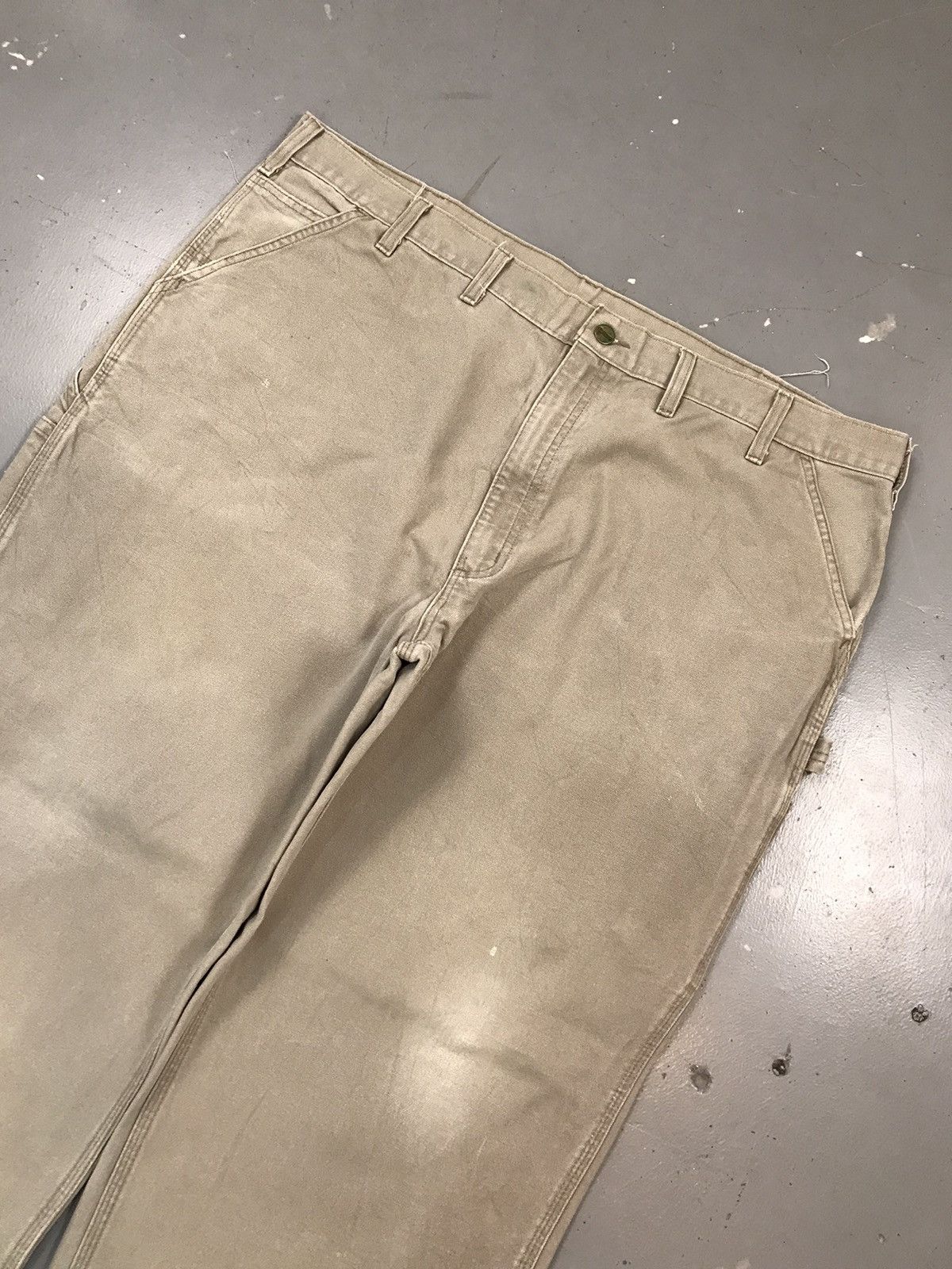 Carhartt × Vintage Vintage Carhartt B11 DES carpenter denim Size US 44 / EU 60 - 4 Thumbnail