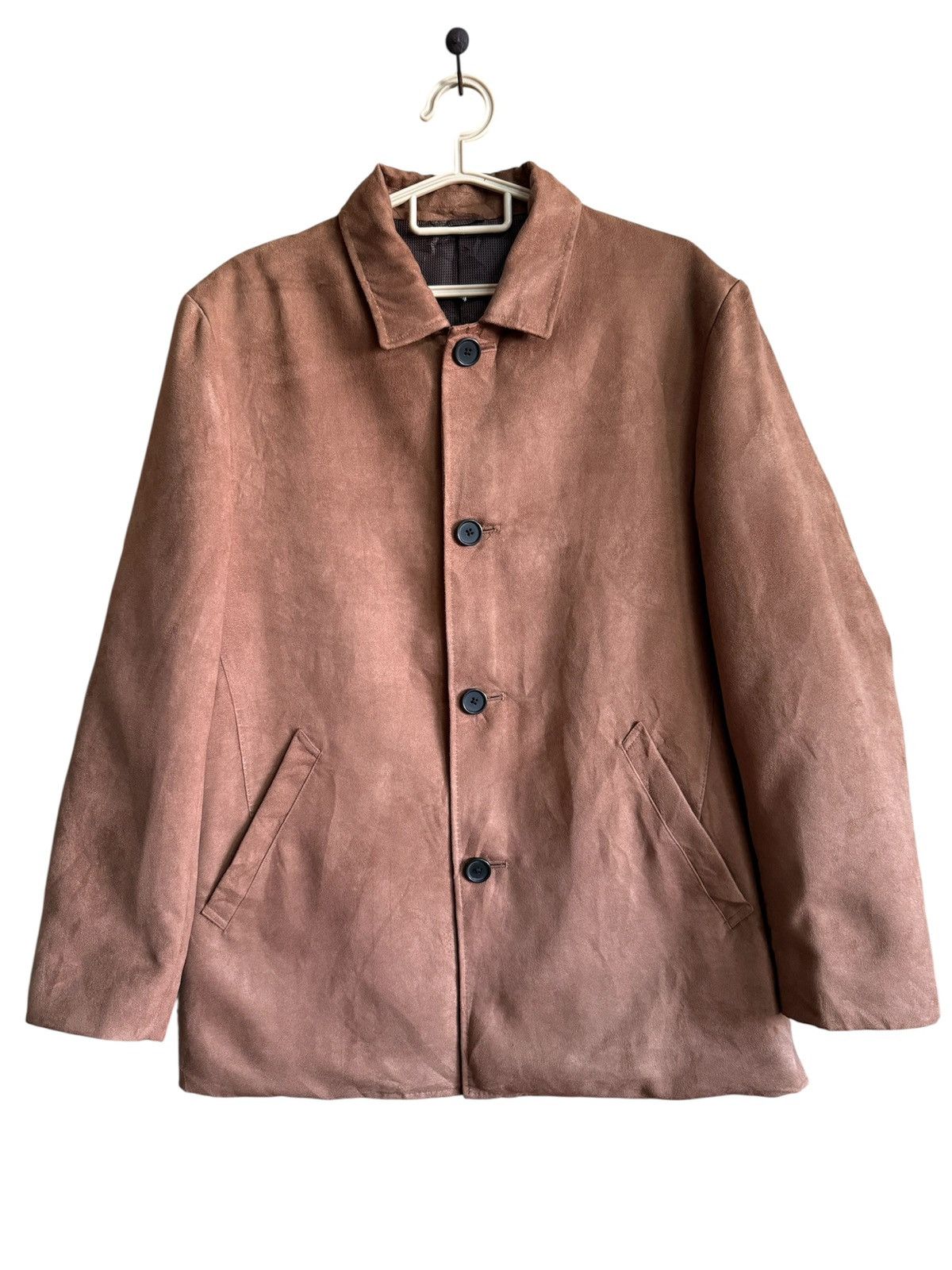 Kansai Yamamoto Vintage Wool Jacket Leather KANSAI JAPAN Size US M / EU 48-50 / 2 - 1 Thumbnail