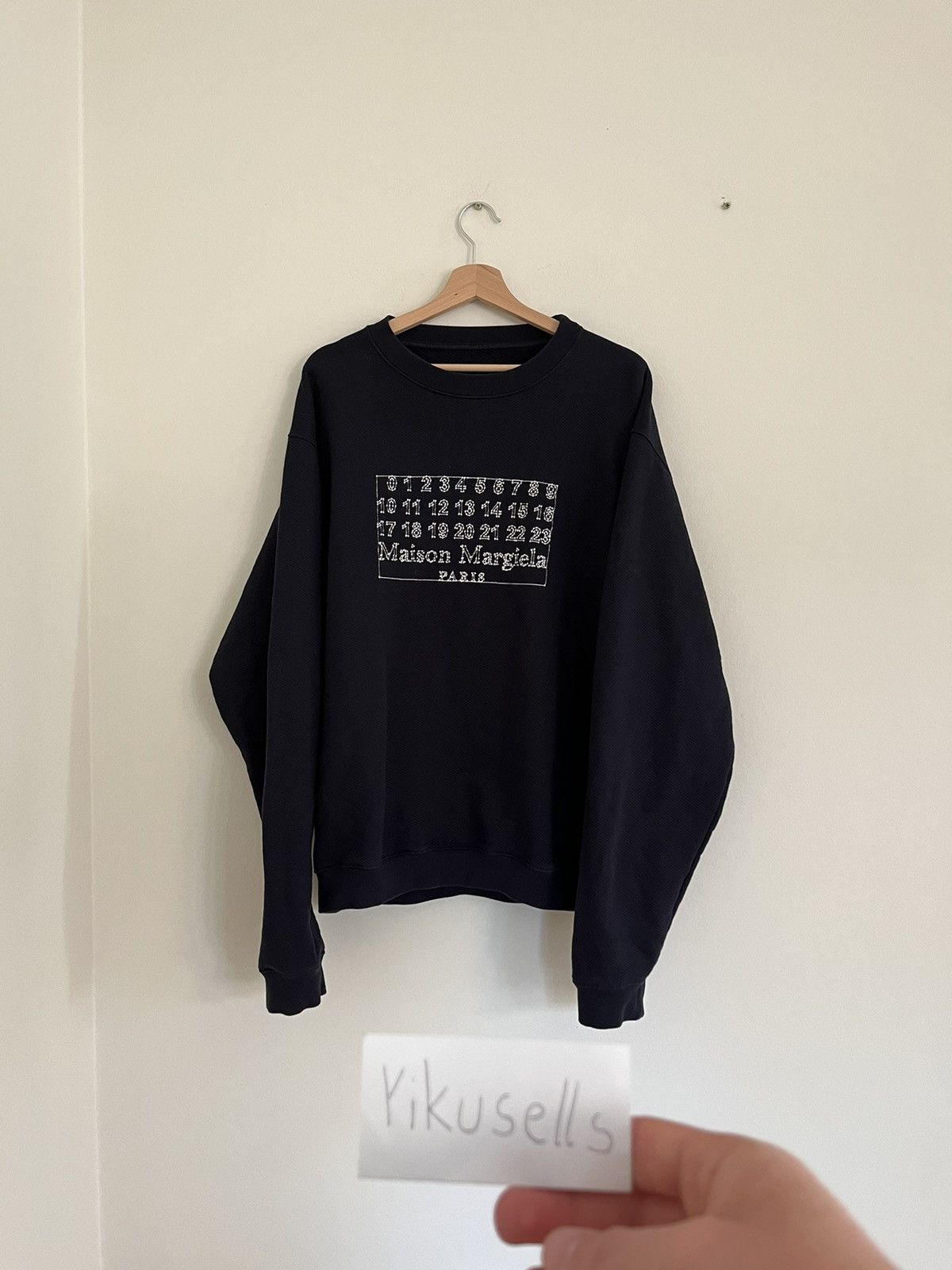 Maison Margiela Maison Margiela Logo Sweatshirt Size US M / EU 48-50 / 2 - 1 Thumbnail