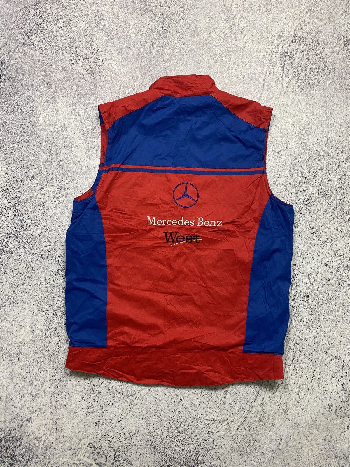 Marlboro × Vintage Marlboro Mercedes Benz West Honda Racing Reversible Vest Size US XL / EU 56 / 4 - 2 Thumbnail