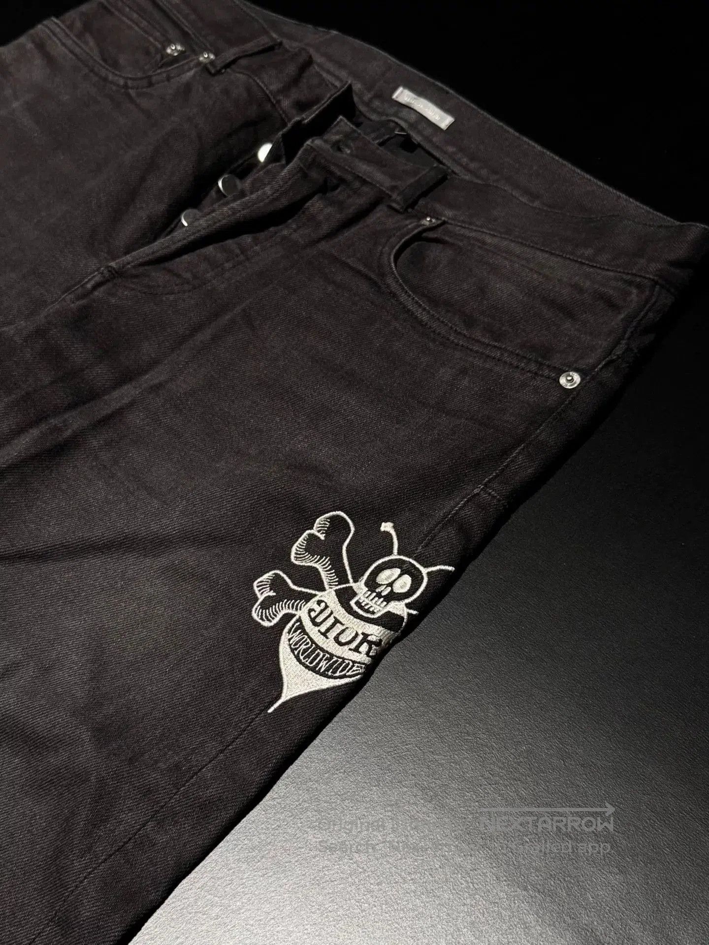 Stussy Christian Dior x Shawn Stussy Dark Gray Jeans. Size US 30 / EU 46 - 3 Thumbnail