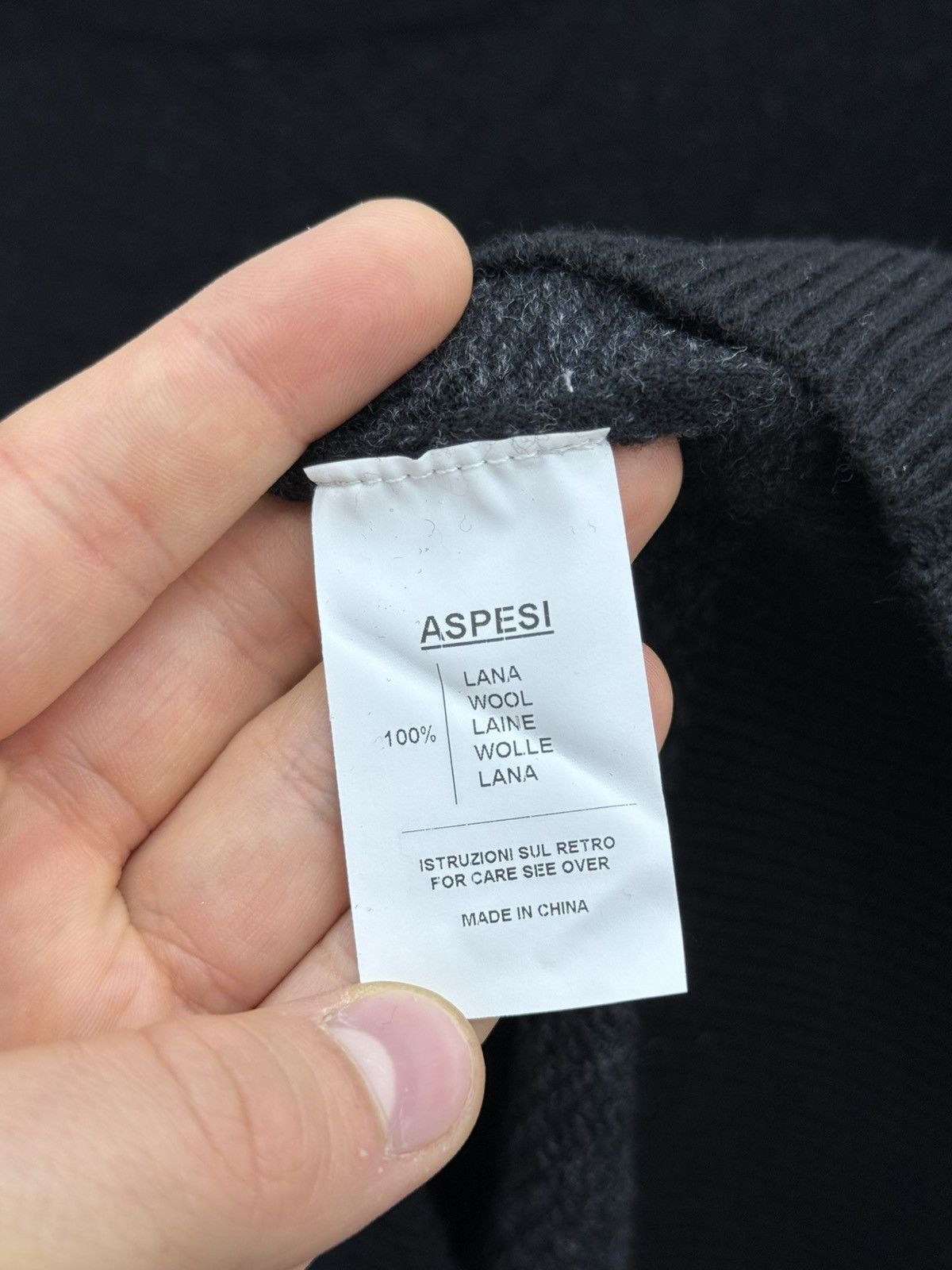 Aspesi Aspesi Classic Wool Sweater Size US XL / EU 56 / 4 - 4 Thumbnail