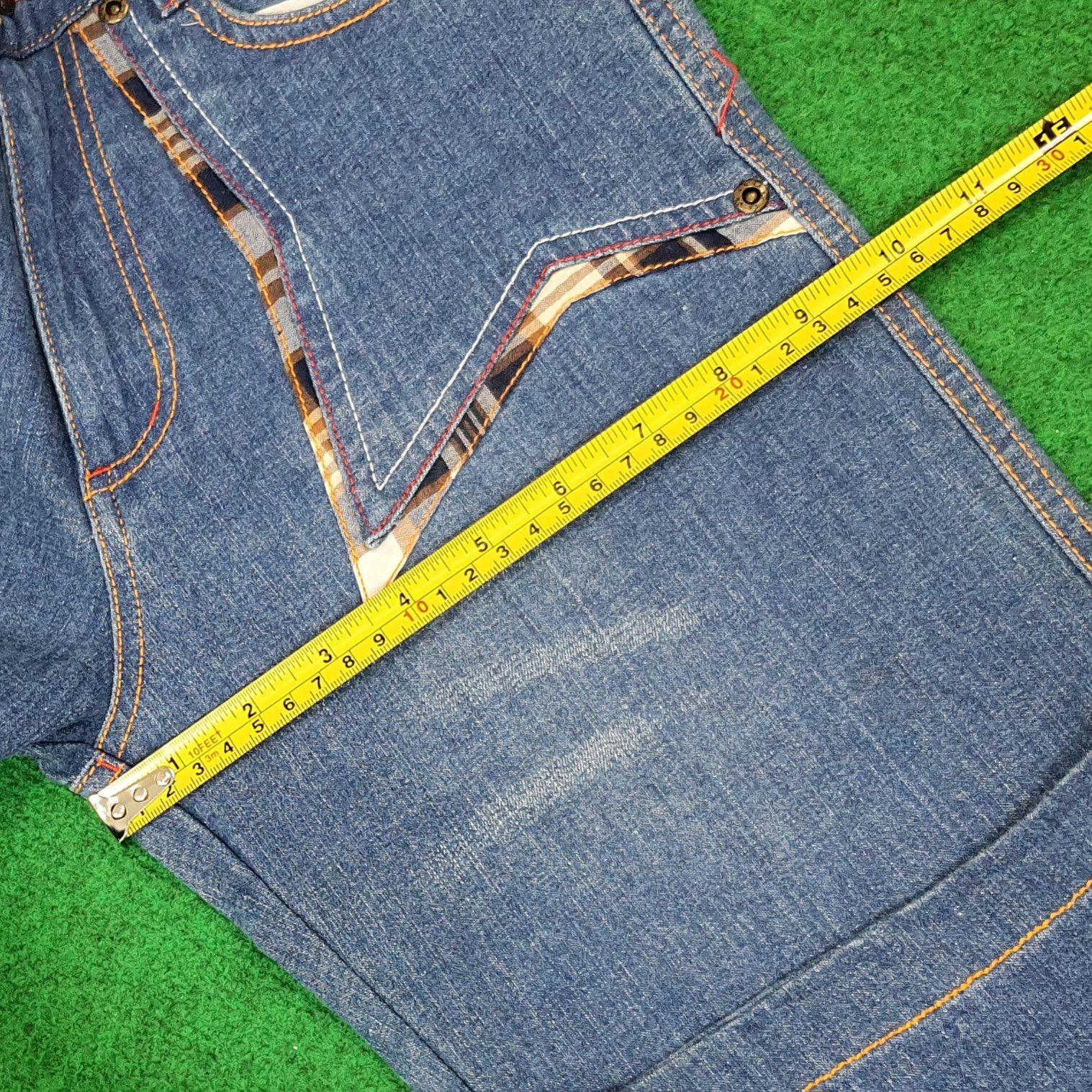 Vintage Vintage XYZ Skull Custom Logo Streetwear Style Jeans Size US 26 / EU 42 - 11 Thumbnail