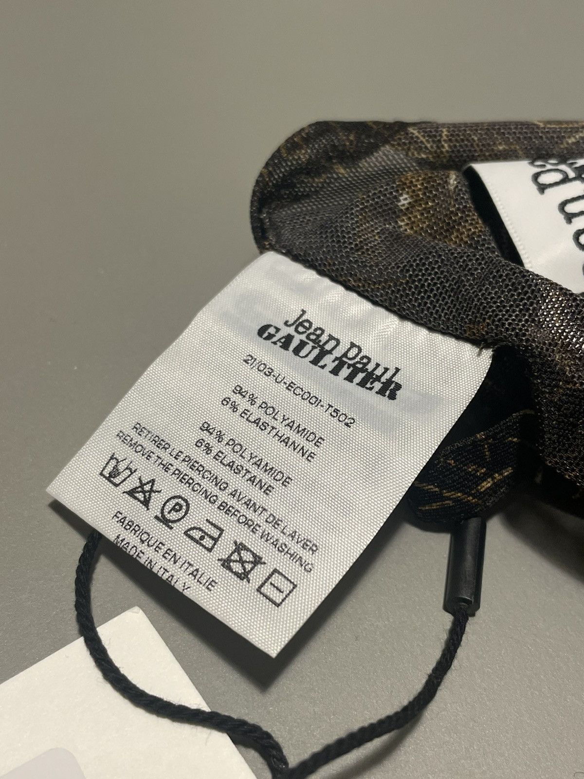 Jean Paul Gaultier Jean Paul Gaultier Piercing Bandana Size ONE SIZE - 8 Thumbnail