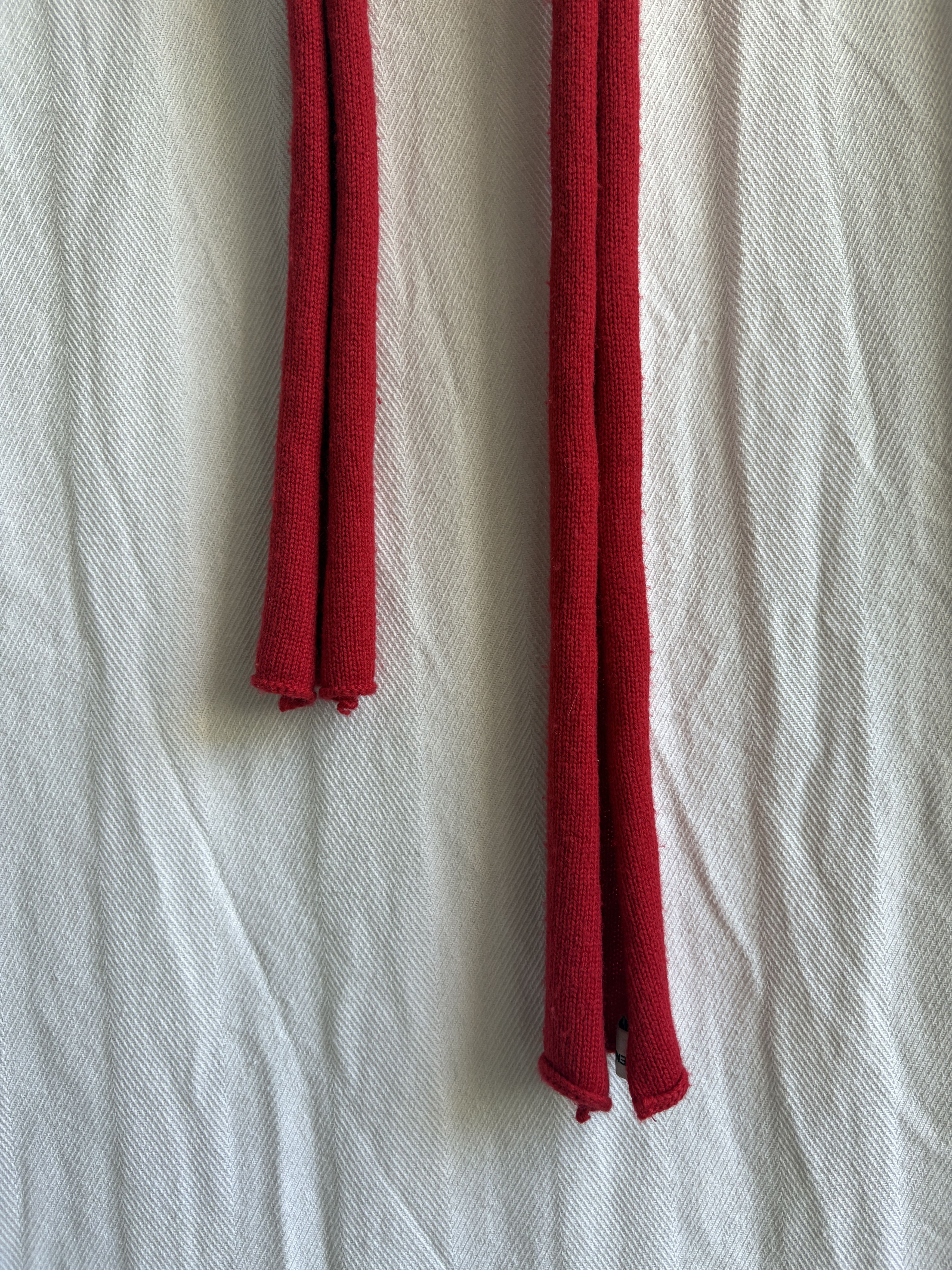 Saint Laurent Paris by Hedi Slimane Roll-Up Scarf Size ONE SIZE - 3 Thumbnail