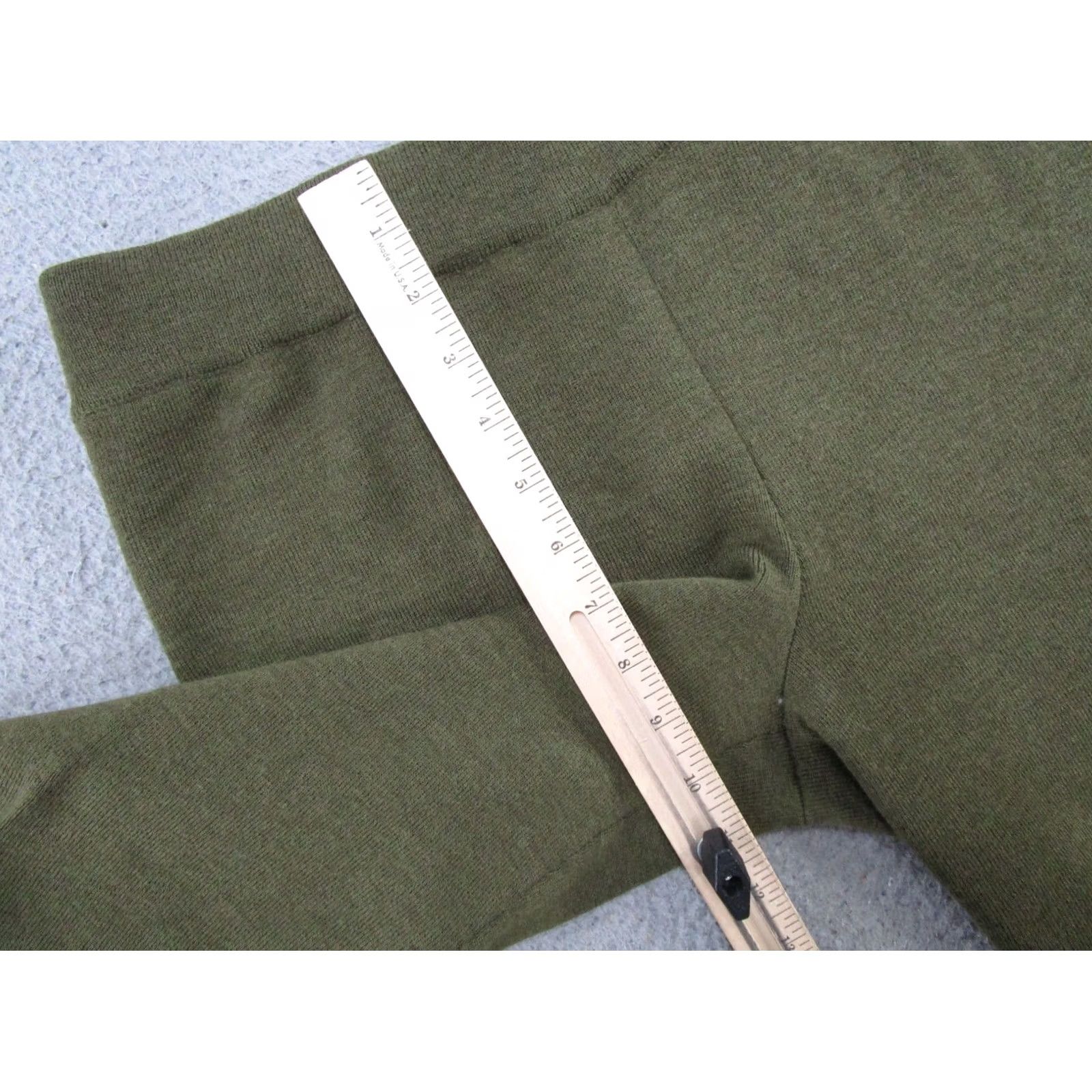 Eileen Fisher NWT Eileen Fisher Pants Womens M Washable Wool Crepe Straight Leg Caper Green Size 32" / US 10 / IT 46 - 5 Thumbnail
