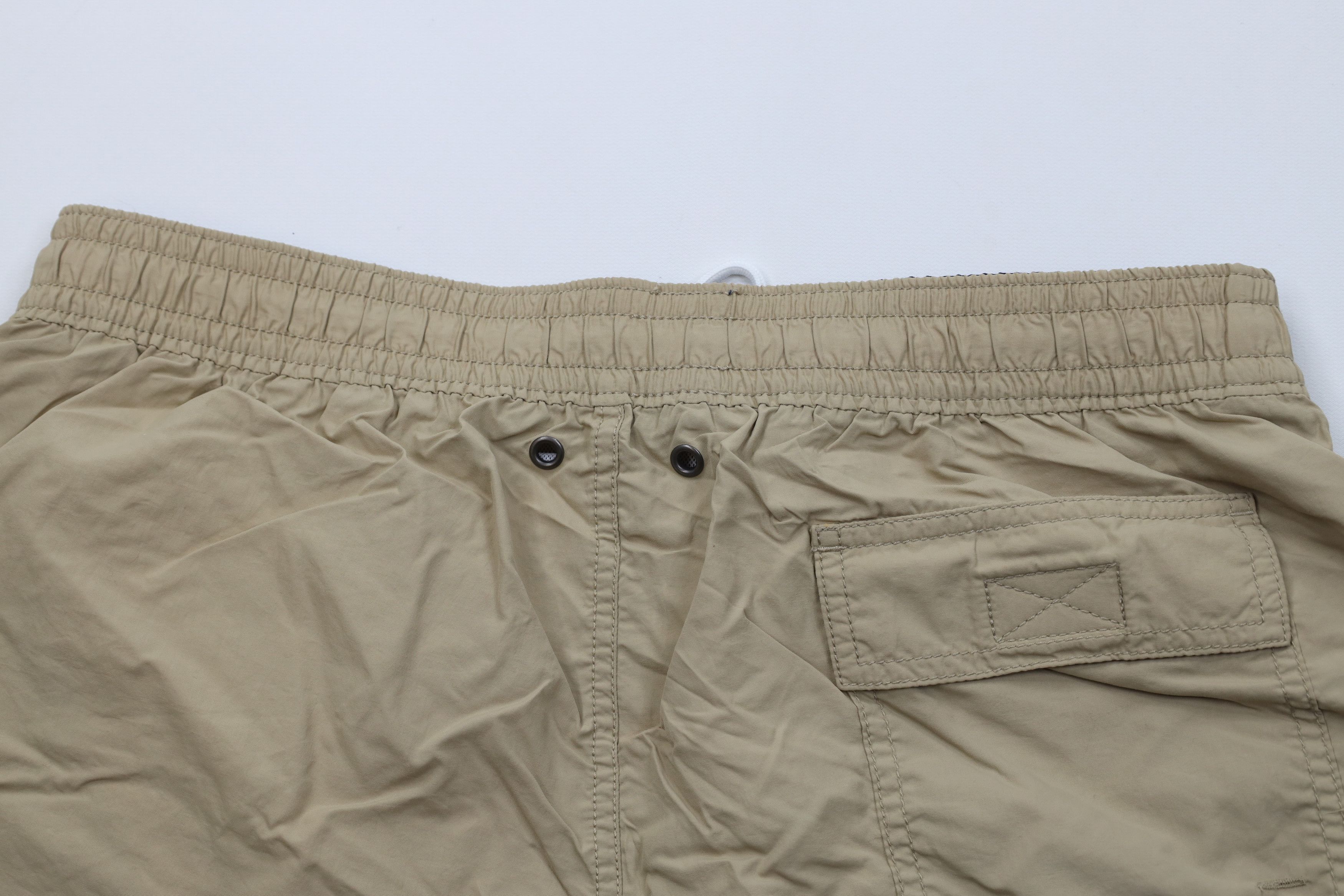 Ralph Lauren Vintage 90s Ralph Lauren Above Knee Shorts Swim Trunks Beige Size US 36 / EU 52 - 9 Thumbnail