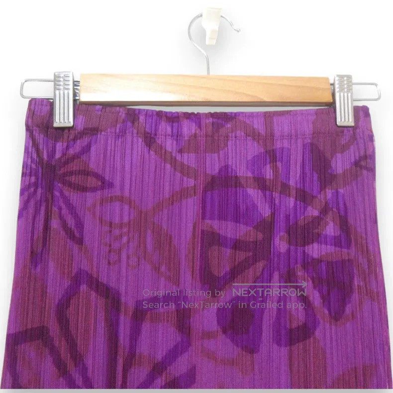 Issey Miyake Issey Miyake Purple Short Sleeve Size M / US 6-8 / IT 42-44 - 7 Thumbnail