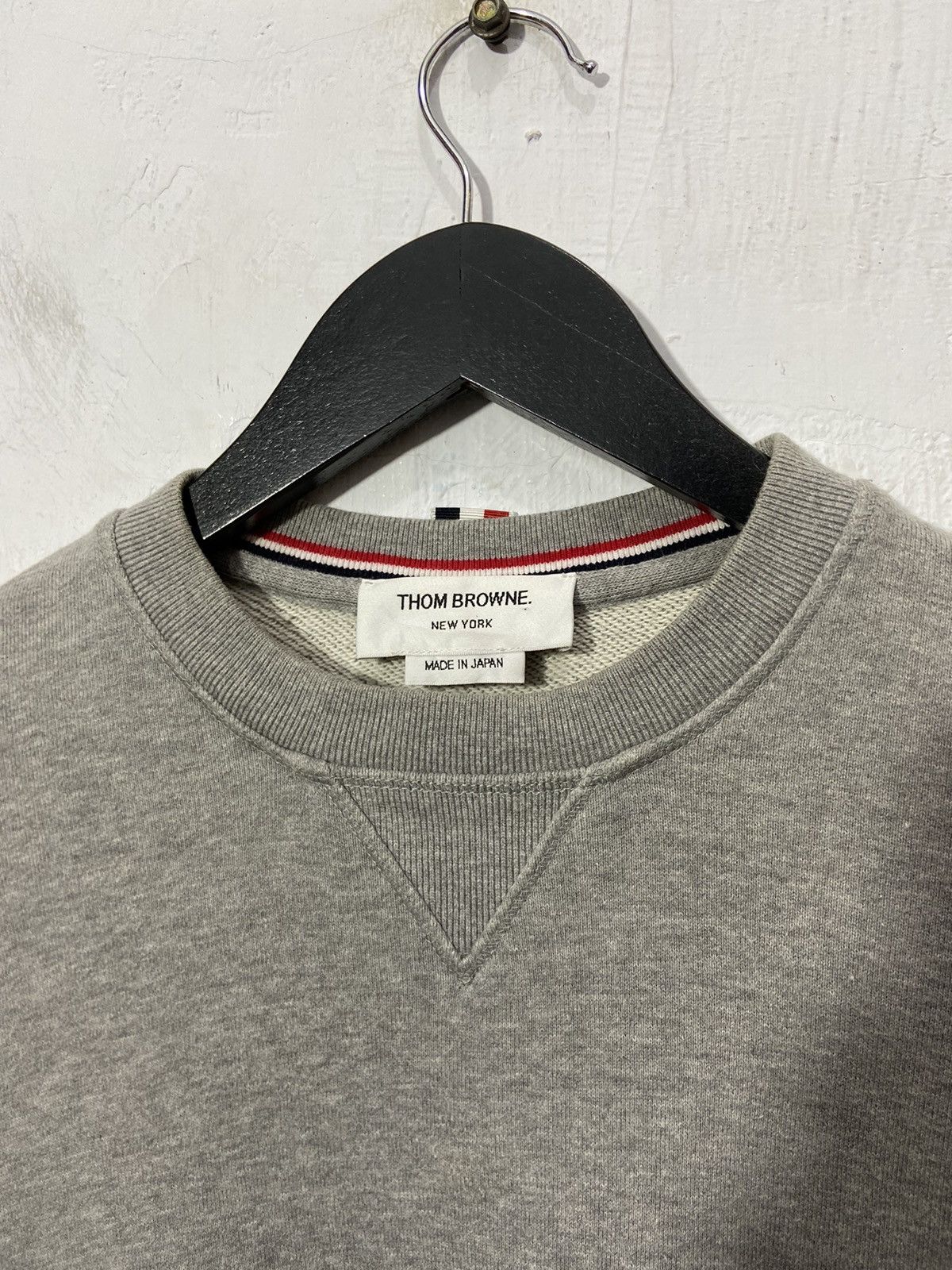 Thom Browne Thom Browne 4 - Bar Loopback Sweatshirt Size US S / EU 44-46 / 1 - 11 Thumbnail