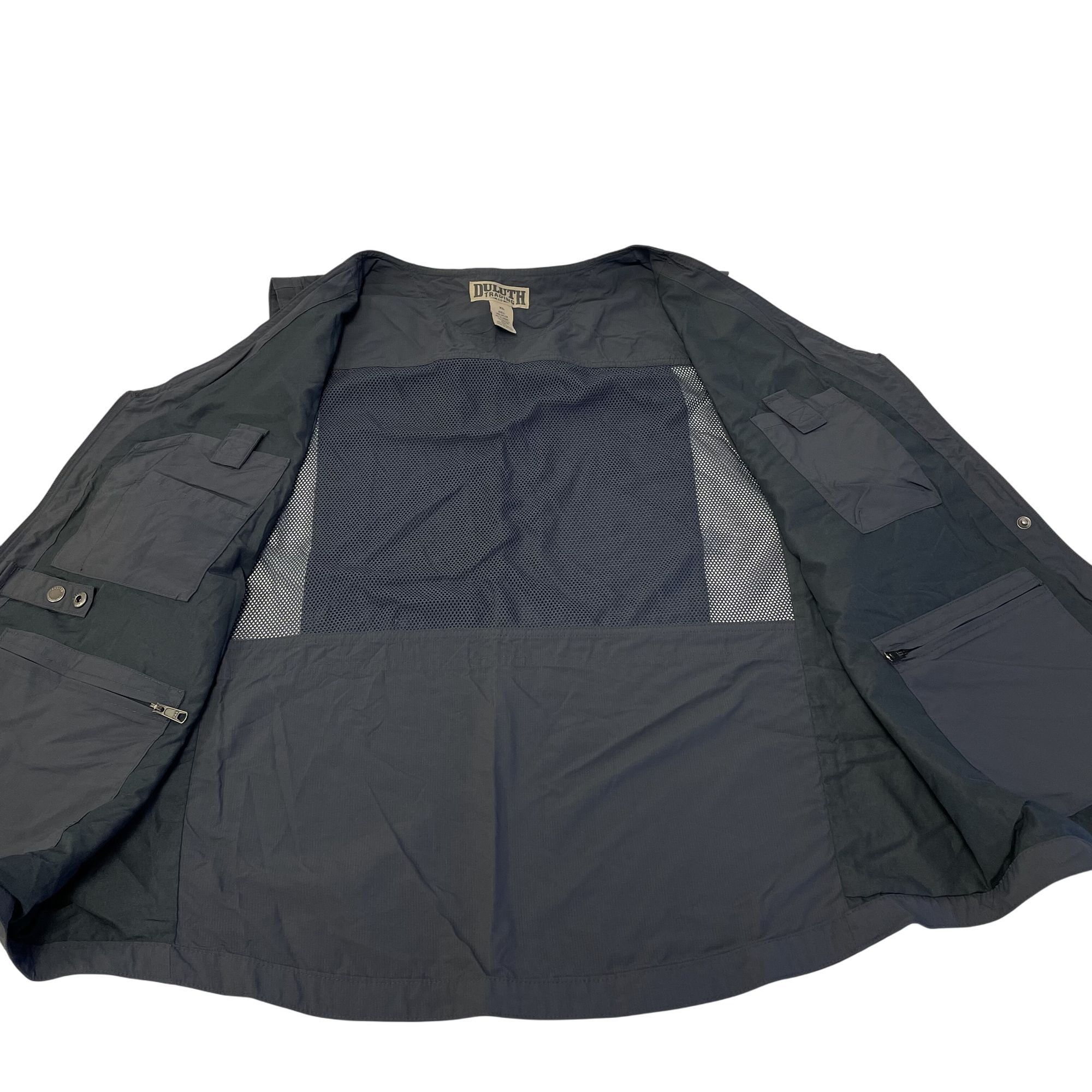 Duluth Trading Company Duluth UTILITY Fishing NYLON Mesh SAFARI Photo Vesth Size US XL / EU 56 / 4 - 8 Thumbnail