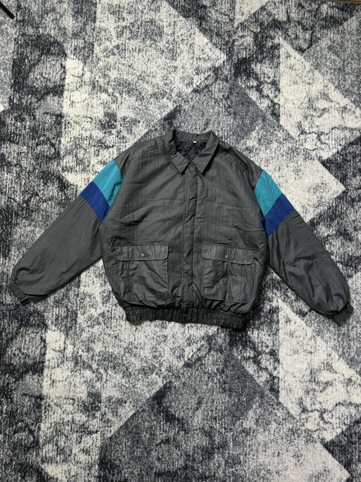 Japanese Brand × Vintage Japan Brand Mitsukoshi Bomber Jacket Similar Kapital Y2K 90s Size US M / EU 48-50 / 2 - 2 Thumbnail