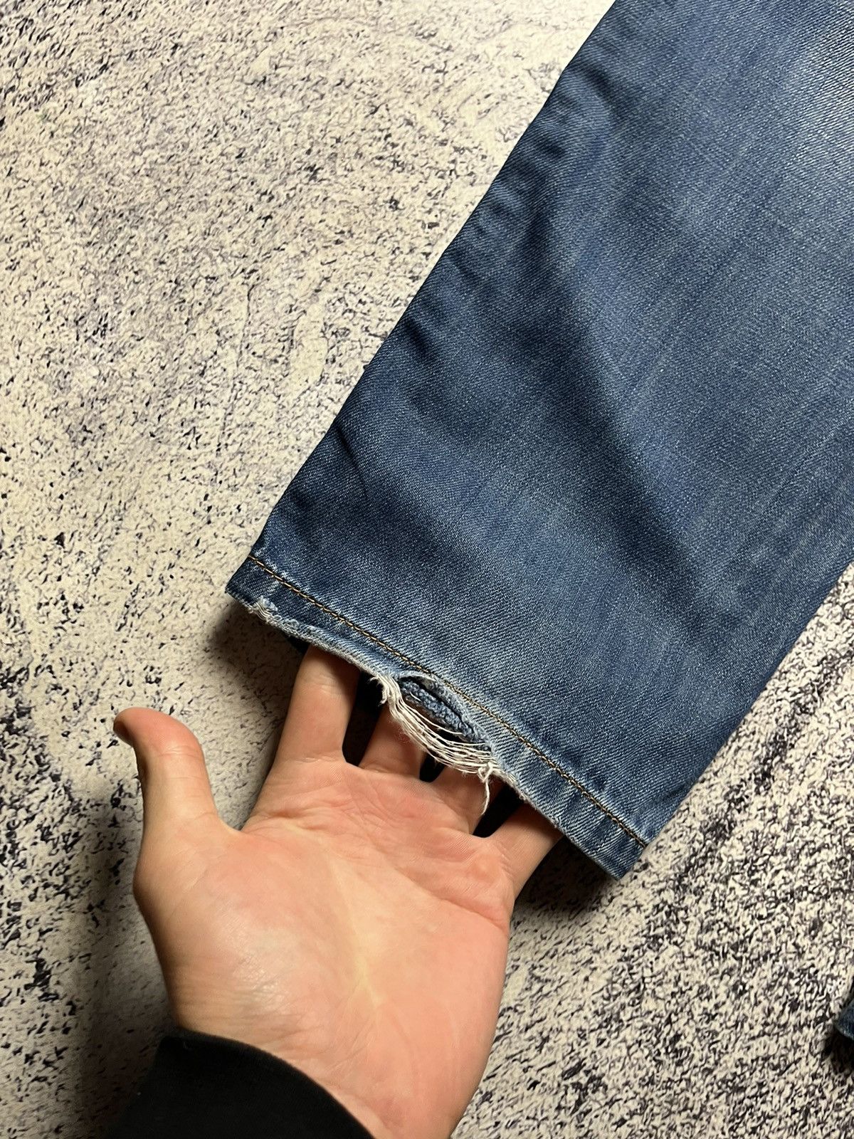 G-Star Vintage G-Star Raw Doubleknee Elwood Jeans Y2K Size US 31 - 11 Thumbnail
