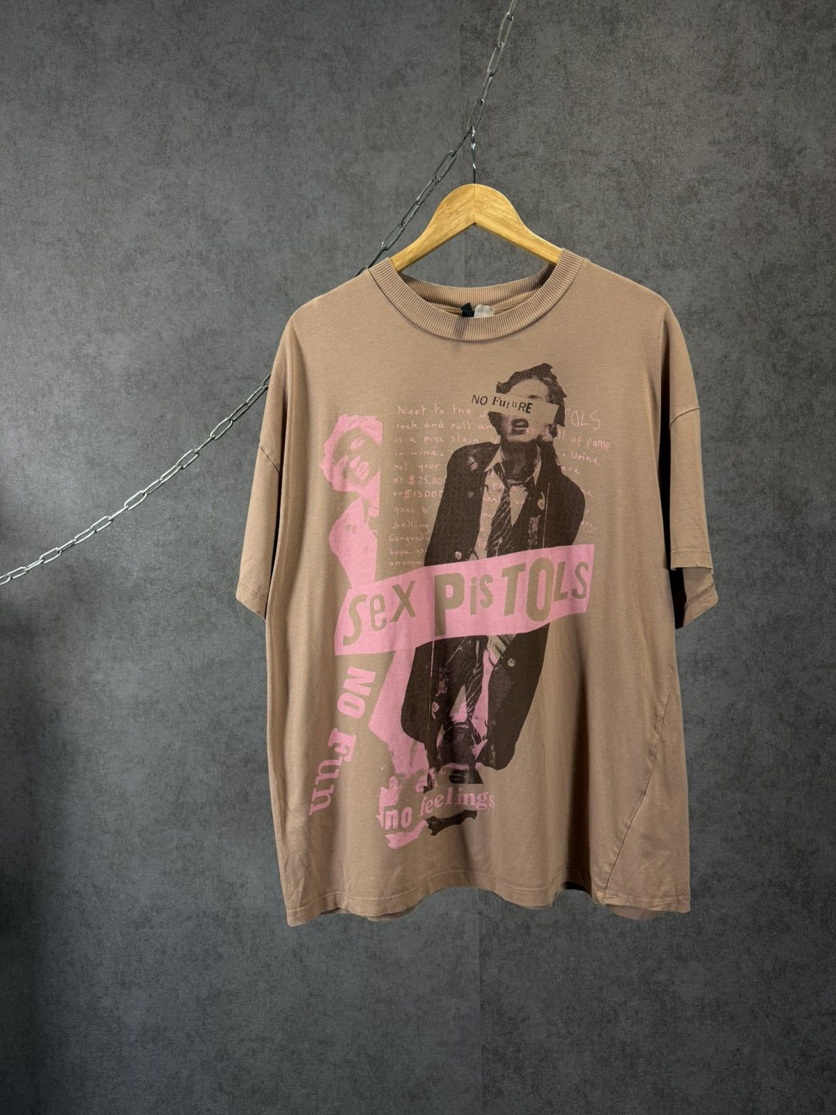 Band Tees Sex Pistols rock band oversized tee Size US M / EU 48-50 / 2 - 1 Thumbnail