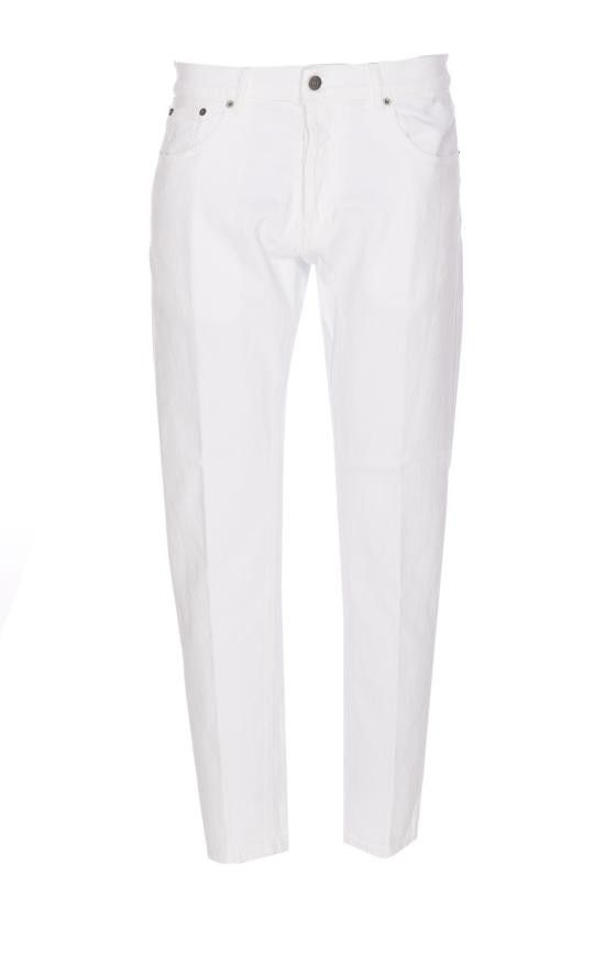 DONDUP Men Denim Pants UP576 BS0033 DR4000 White