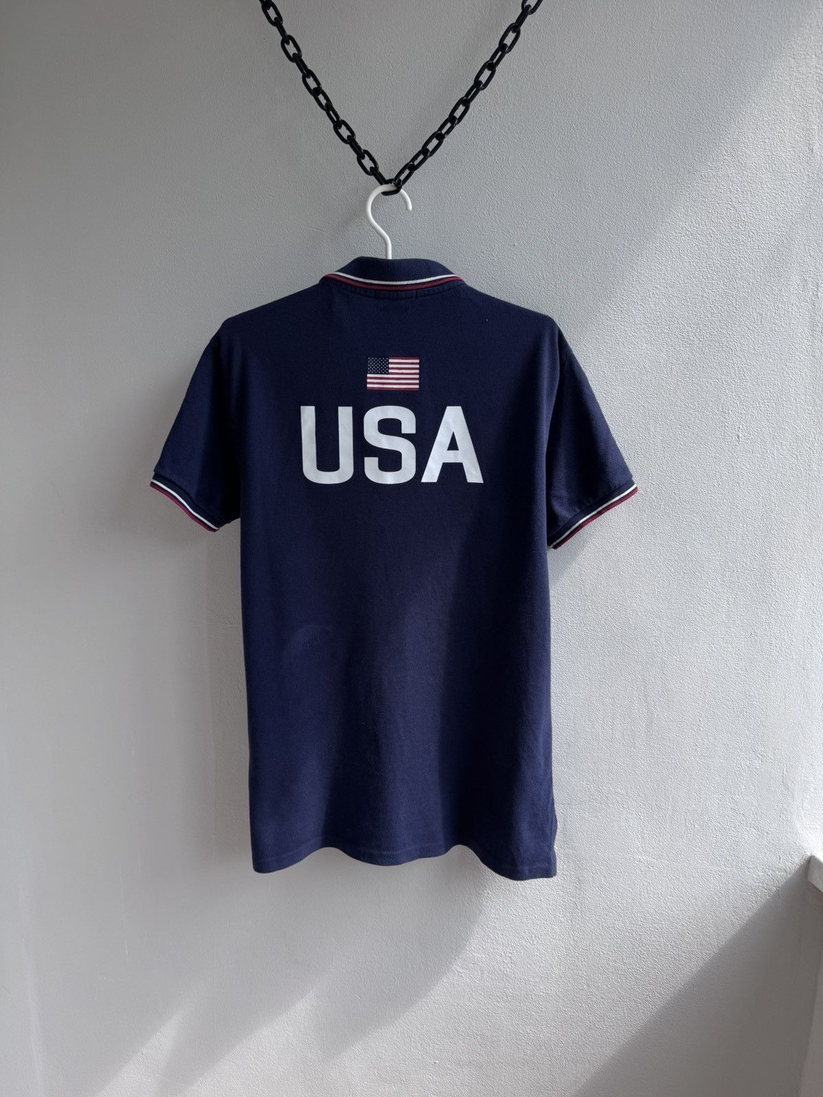 Polo Ralph Lauren Polo Ralph Lauren Big Pony USA Rugby Shirt #16 Chief Keef Size US M / EU 48-50 / 2 - 12 Thumbnail