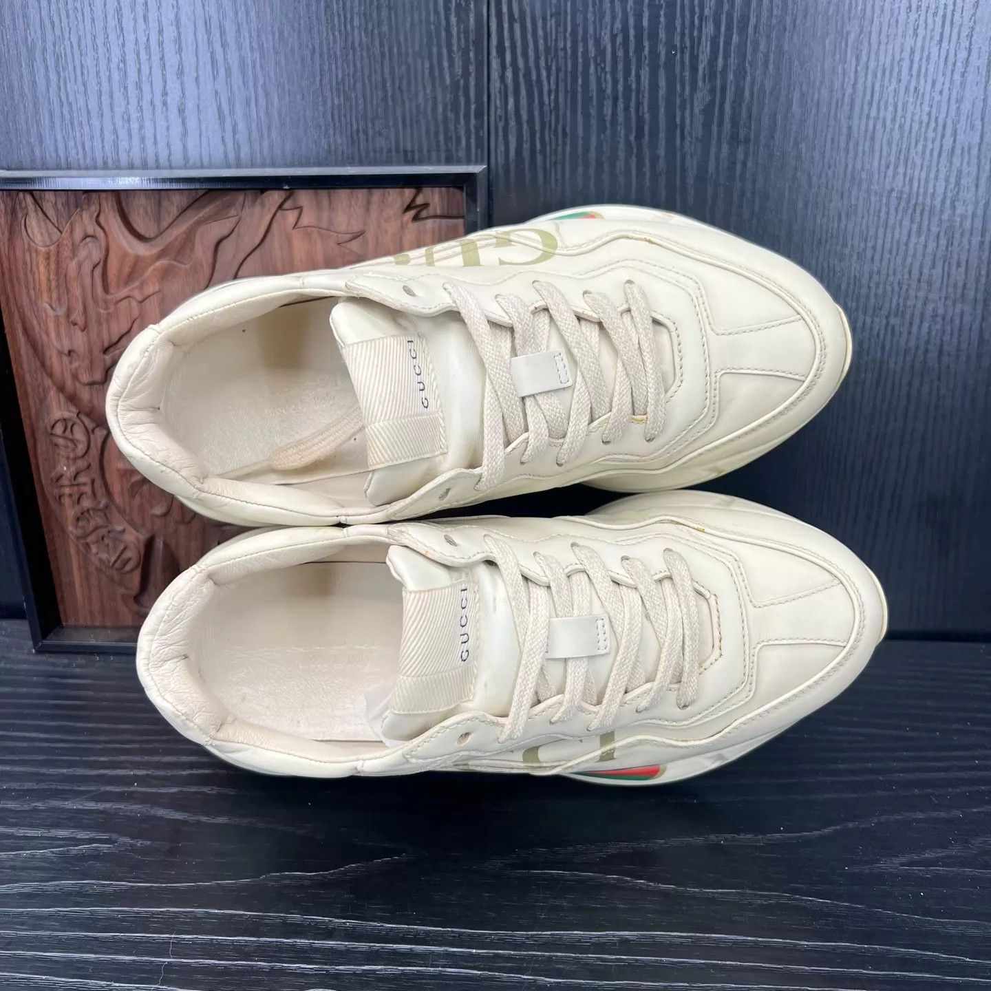 Gucci GUCCI RHYTON Belt 36.5 Like New Side Pleats Size US 6 / IT 36 - 3 Thumbnail