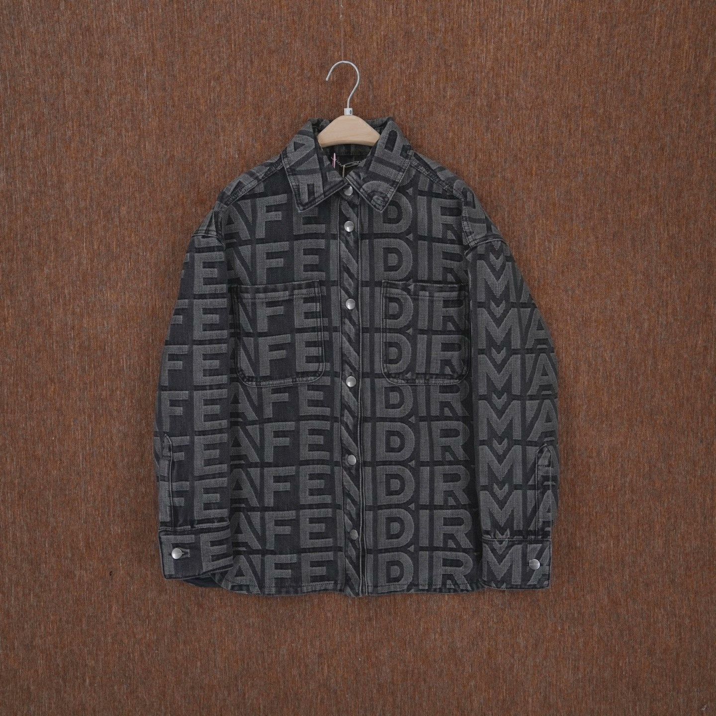 Fendi Fendi Retro Denim Light Jacket 38 Men Size US S / EU 44-46 / 1 - 1 Thumbnail