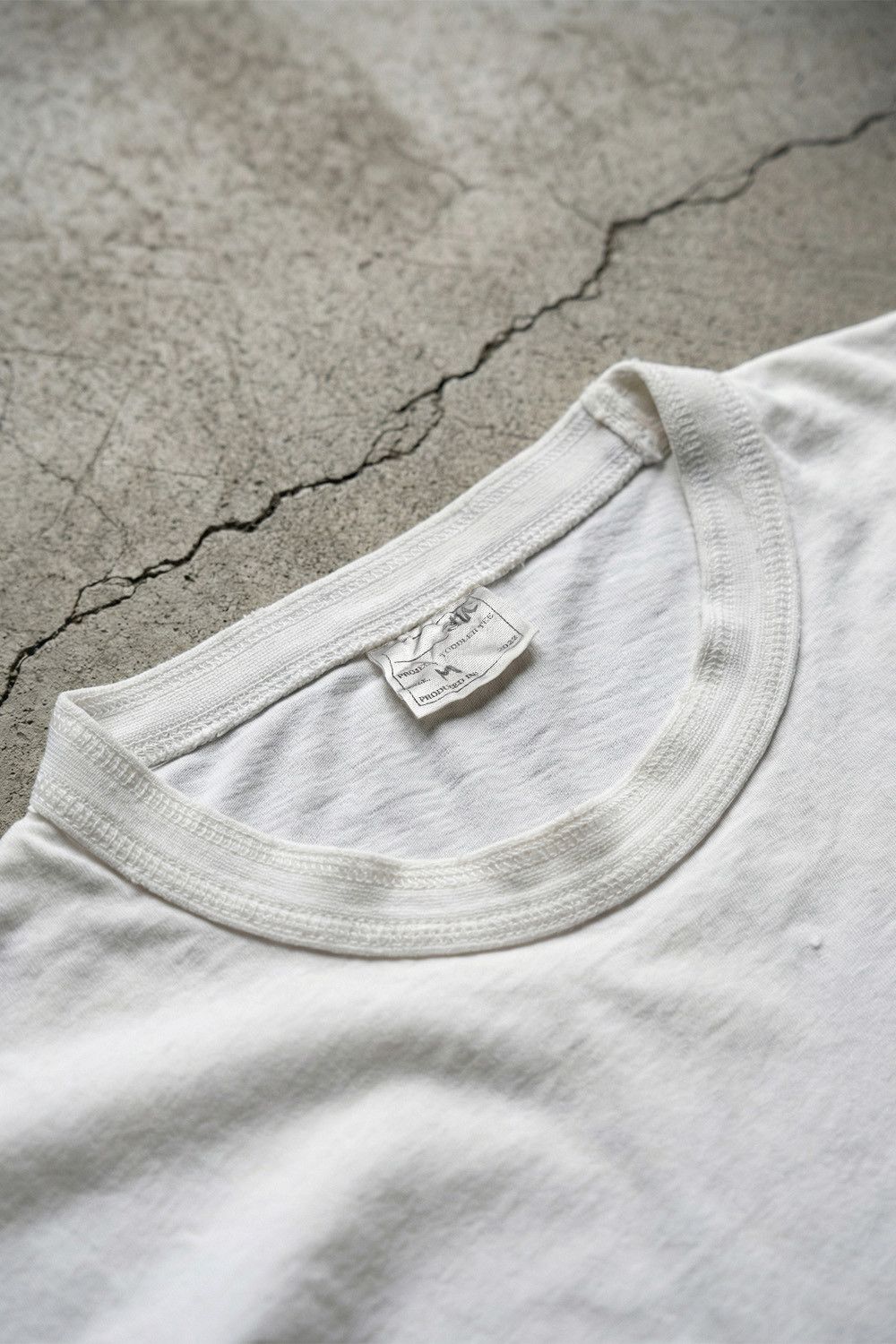 Ojardorf O.Files x AT17C – Raw White Organic Cotton T-Shirt Size US M / EU 48-50 / 2 - 2 Thumbnail
