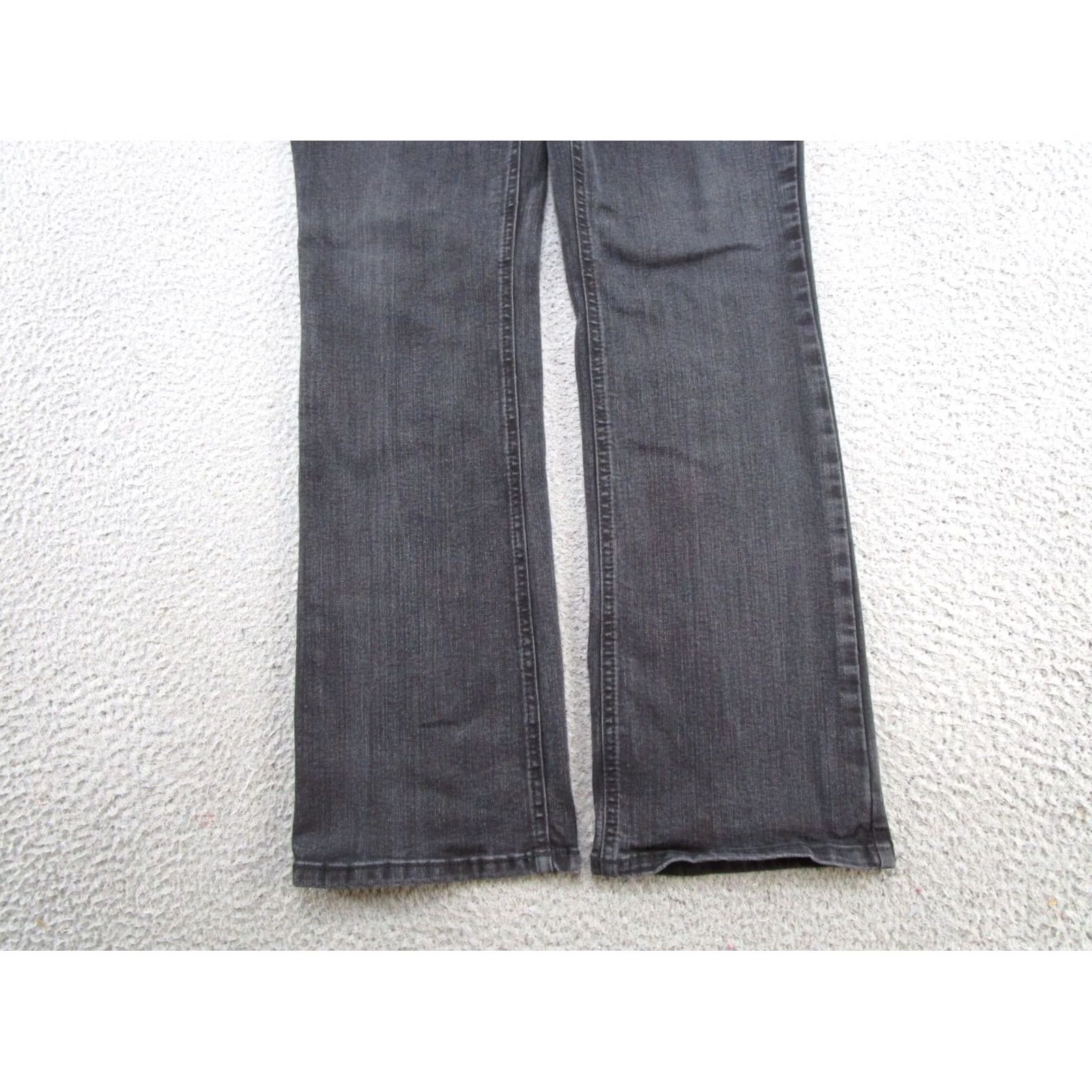 Vintage Maurices Jeans Bootcut Denim Stretch Black Mid Rise Womens Size 10 Reg Jeans Size 32" / US 10 / IT 46 - 2 Thumbnail