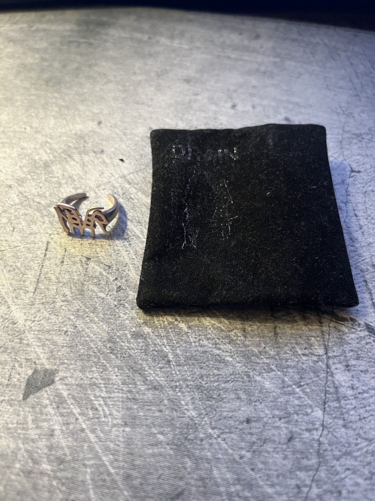 Drain Gang Drain Gang Rose Gold Never Ring Size ONE SIZE - 5 Thumbnail
