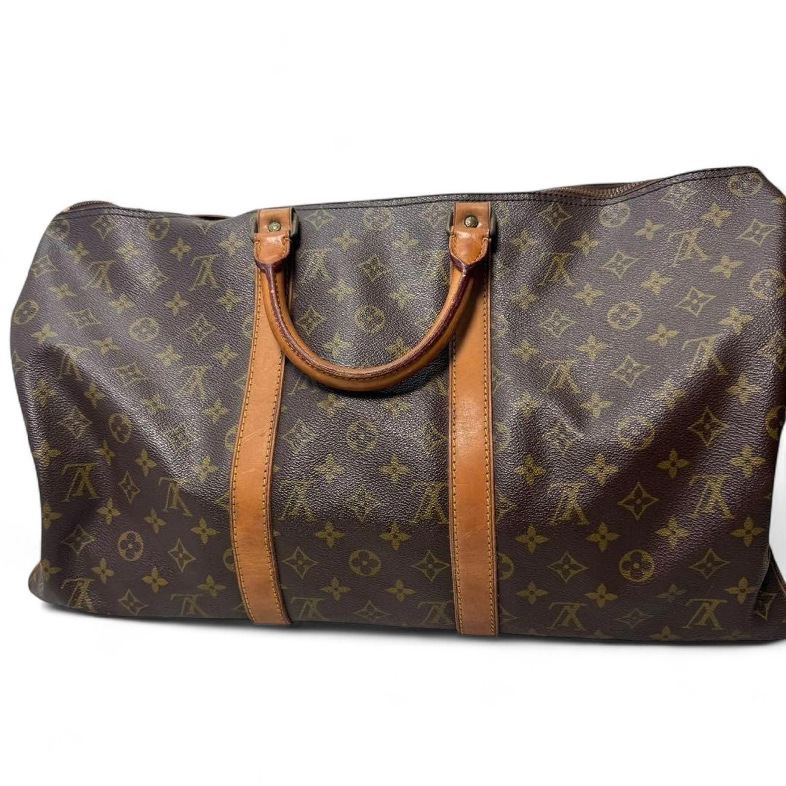 Louis Vuitton Louis Vuitton - Monogram Canvas Travel Bag Size ONE SIZE - 3 Thumbnail