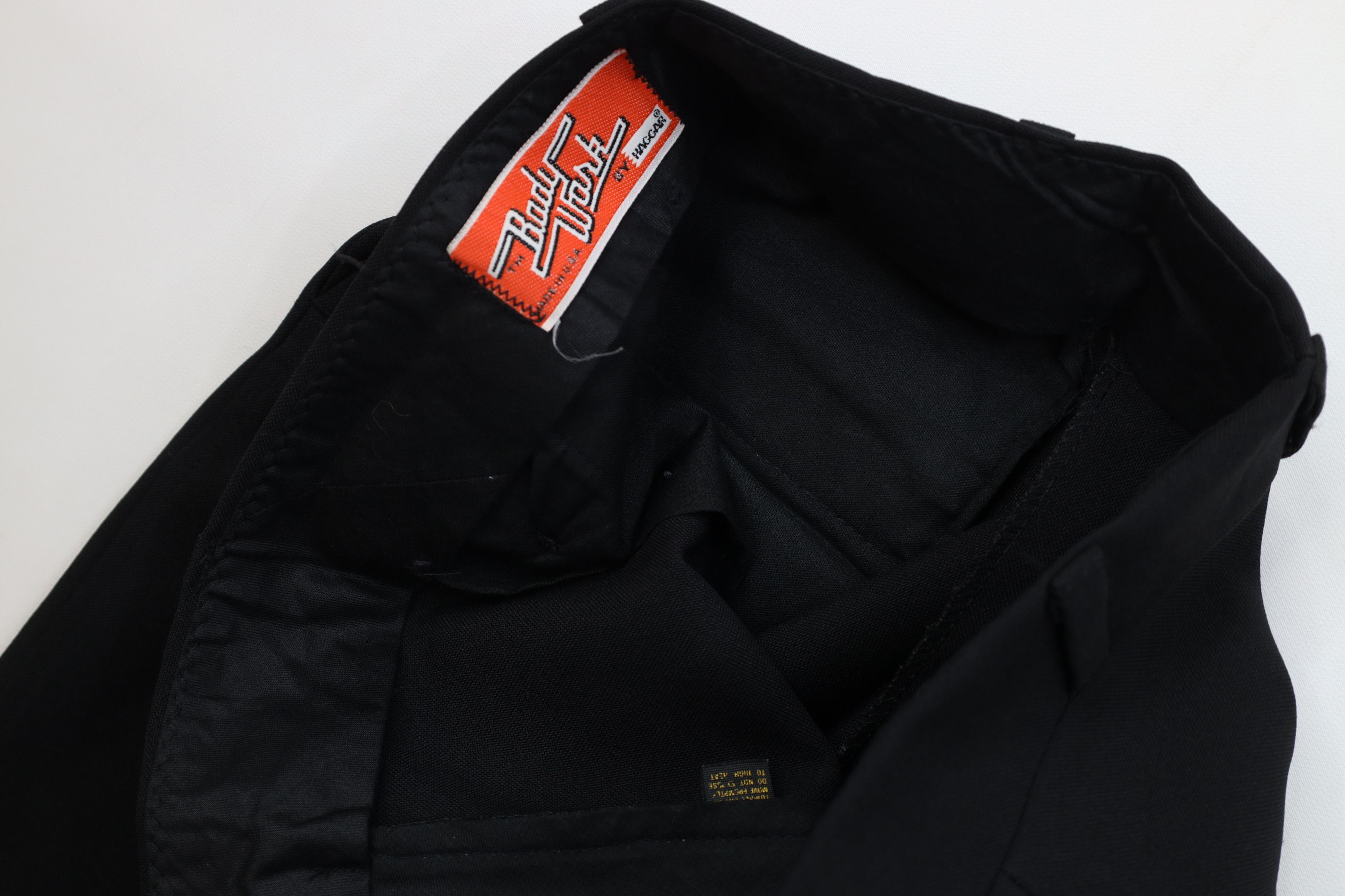 Vintage Vintage 70s Streetwear Flared Wide Leg Chino Pants Black USA Size US 36 / EU 52 - 9 Thumbnail