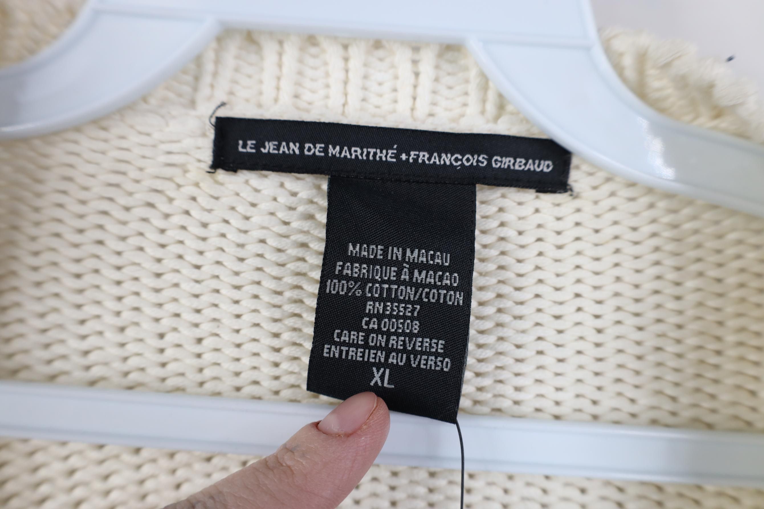 Marithe + Francois Girbaud Deadstock Vintage 90s Marithe Francois Girbaud Sweater Size US XL / EU 56 / 4 - 8 Thumbnail