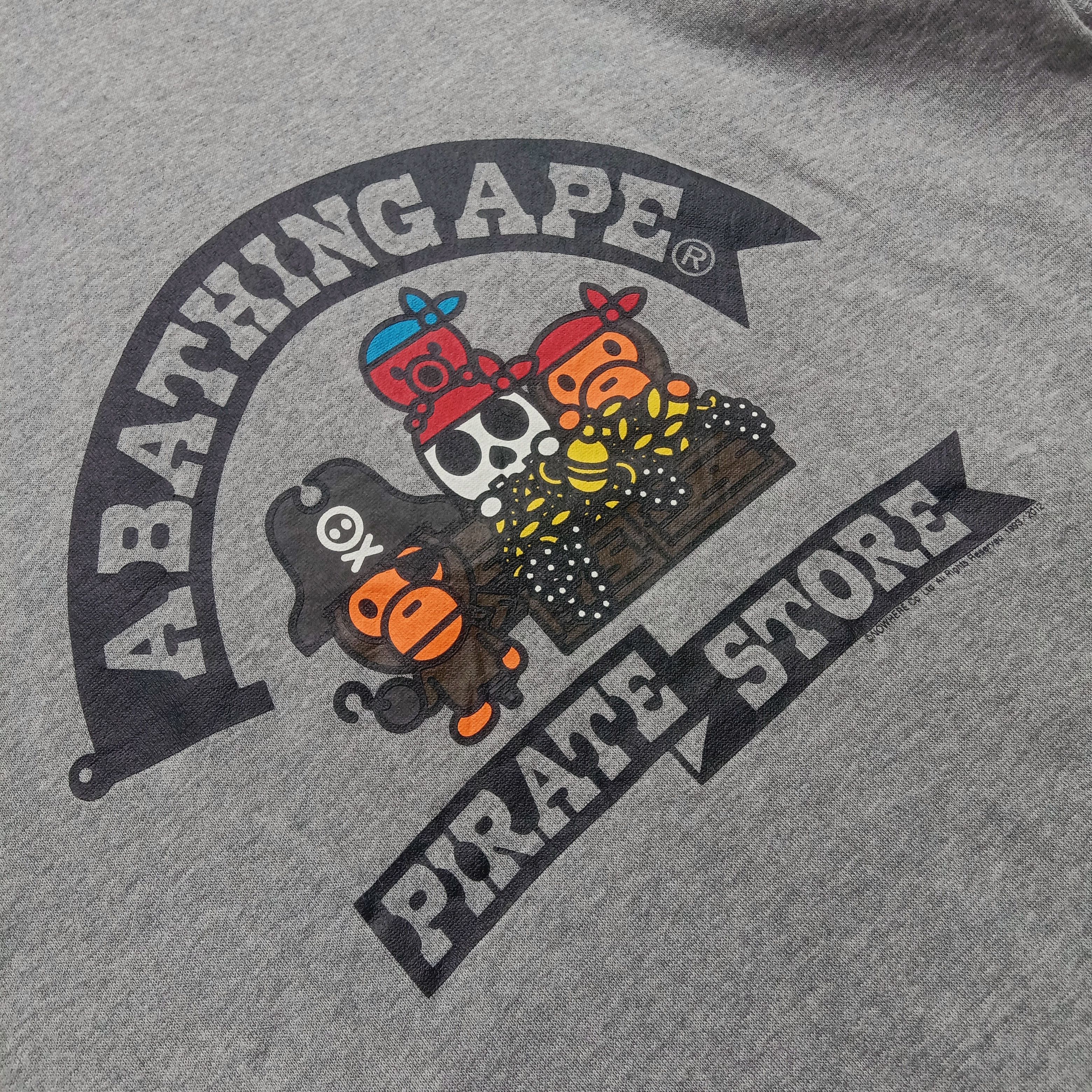 Bape Bape Pirate Store Zip Hoodie (2012) Size US M / EU 48-50 / 2 - 3 Thumbnail