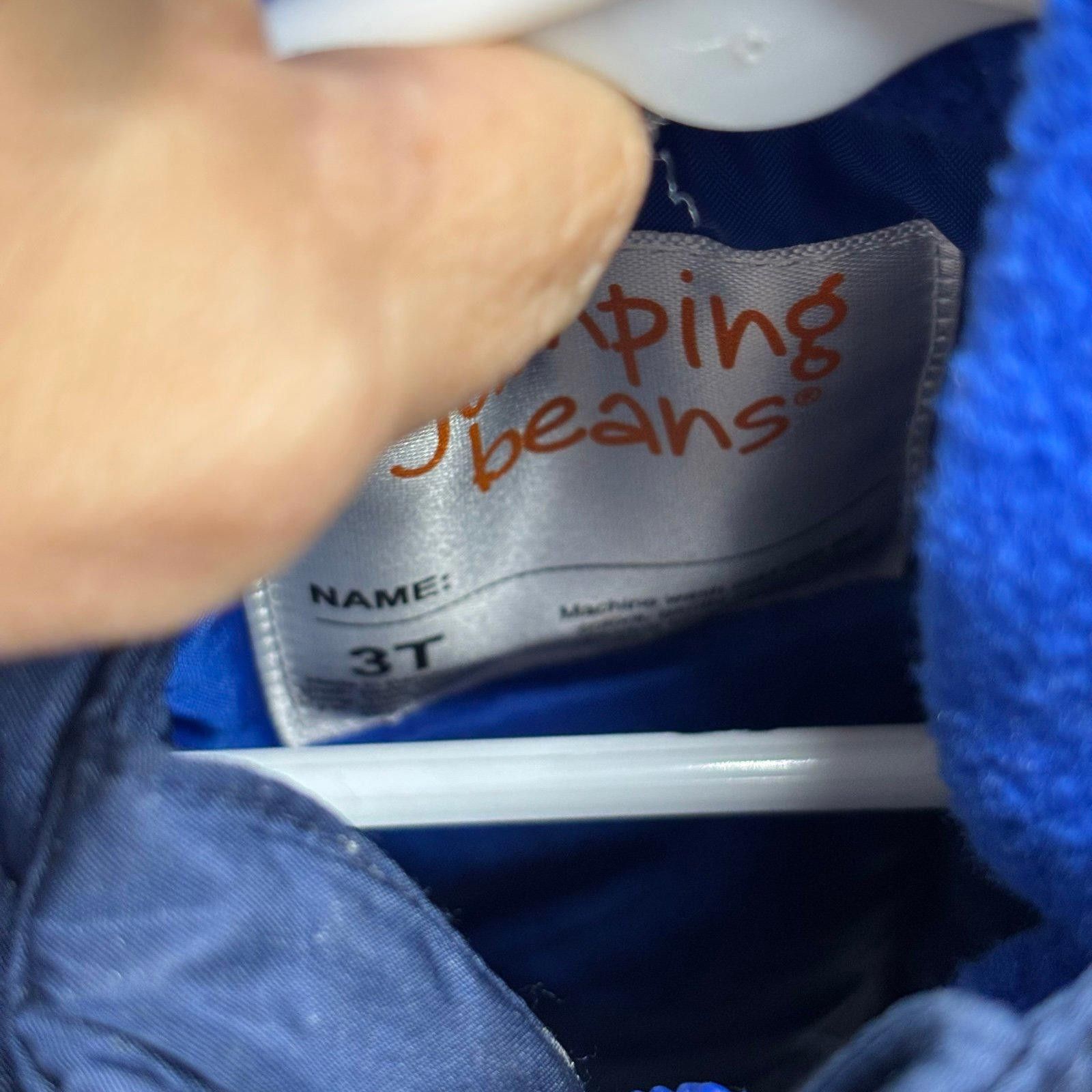 Other Jumping Beans 3T Blue Hooded Puffer Jacket Size US XXS / EU 40 - 5 Thumbnail