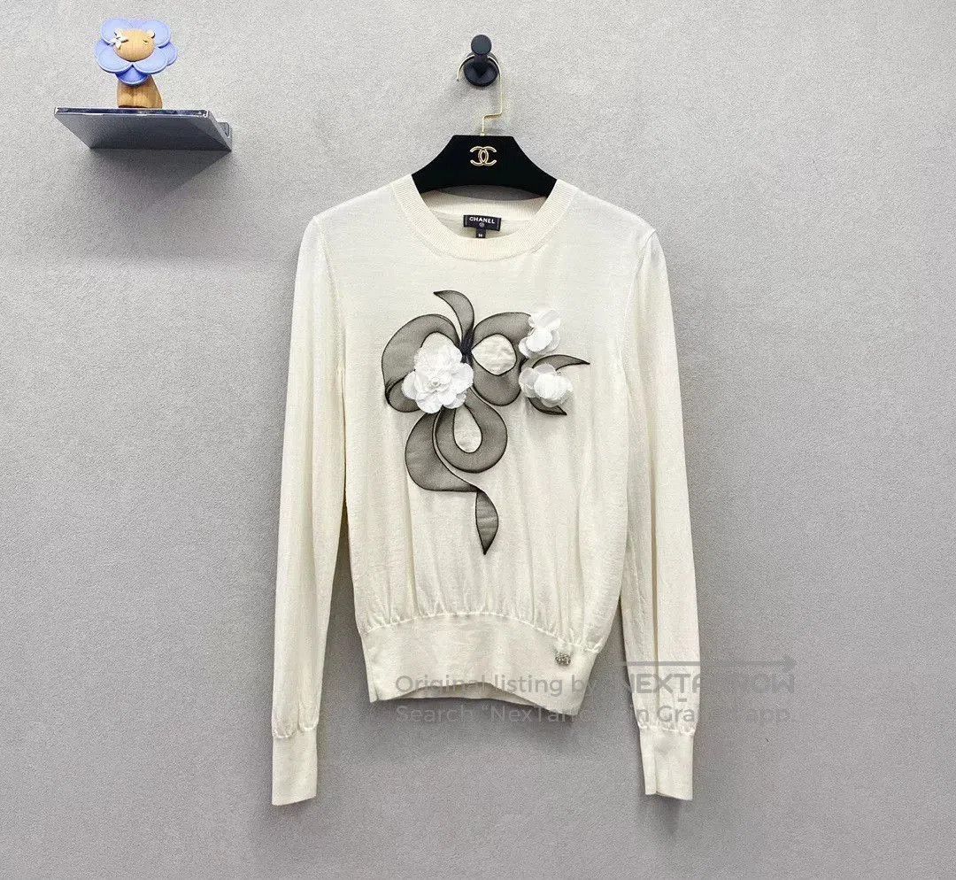 Chanel Chanel Wool Sweater Size 36. Size US XS / EU 42 / 0 - 1 Thumbnail