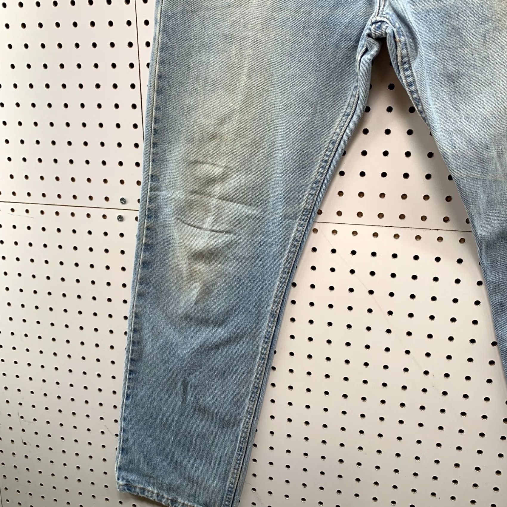 Levi's VINTAGE Levis 505 Jeans Denim Mens Size Regular Straight Fit 33X30 USA 90s Fits Size US 33 - 5 Thumbnail