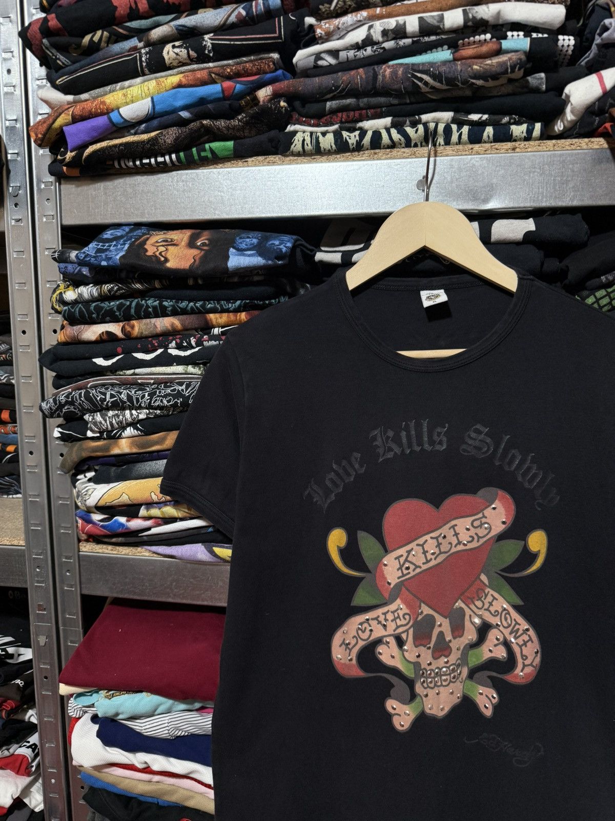 Christian Audigier × Ed Hardy Ed Hardy by christian audiger T-Shirt Y2K Hype Size US M / EU 48-50 / 2 - 3 Thumbnail