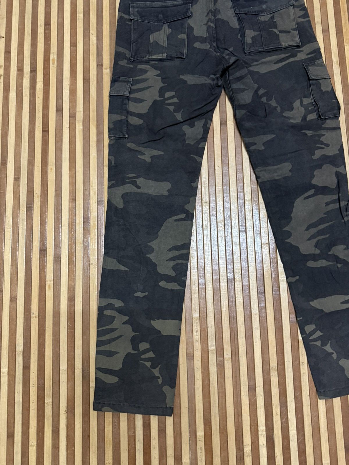 Japanese Brand Big Smith Camouflage Cargo Pants Streetwear / Multipocket Size US 32 / EU 48 - 7 Thumbnail