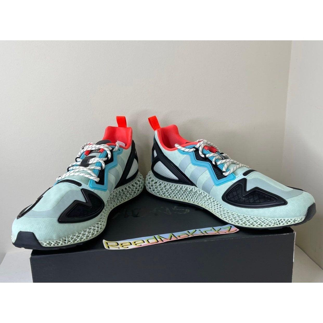 Adidas Adidas ZX 4D Dash Green RUNS BIG 8.5us Size US 8.5 / EU 41-42 - 3 Thumbnail