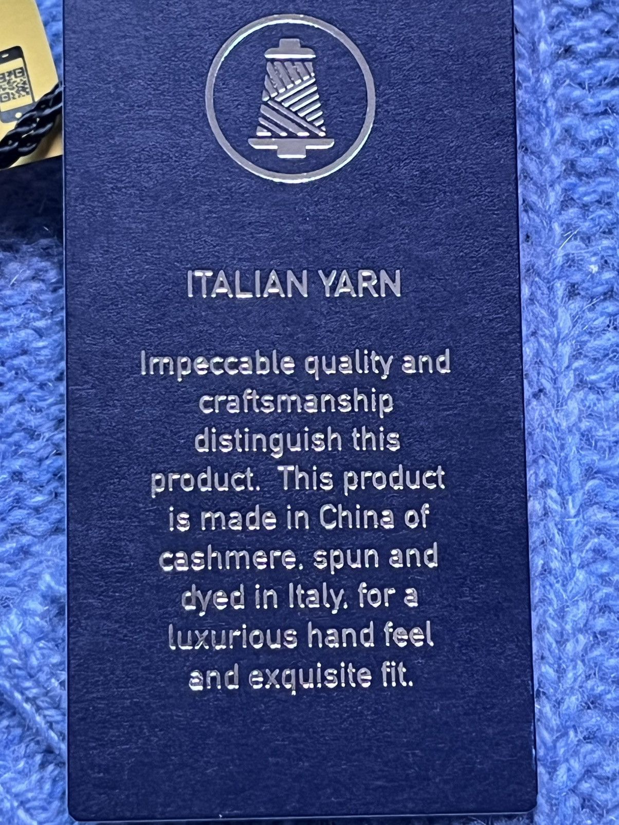 Polo Ralph Lauren Polo Ralph Lauren Cable-Knit Blue Cashmere Sweater Men’s XL Size US XL / EU 56 / 4 - 7 Thumbnail