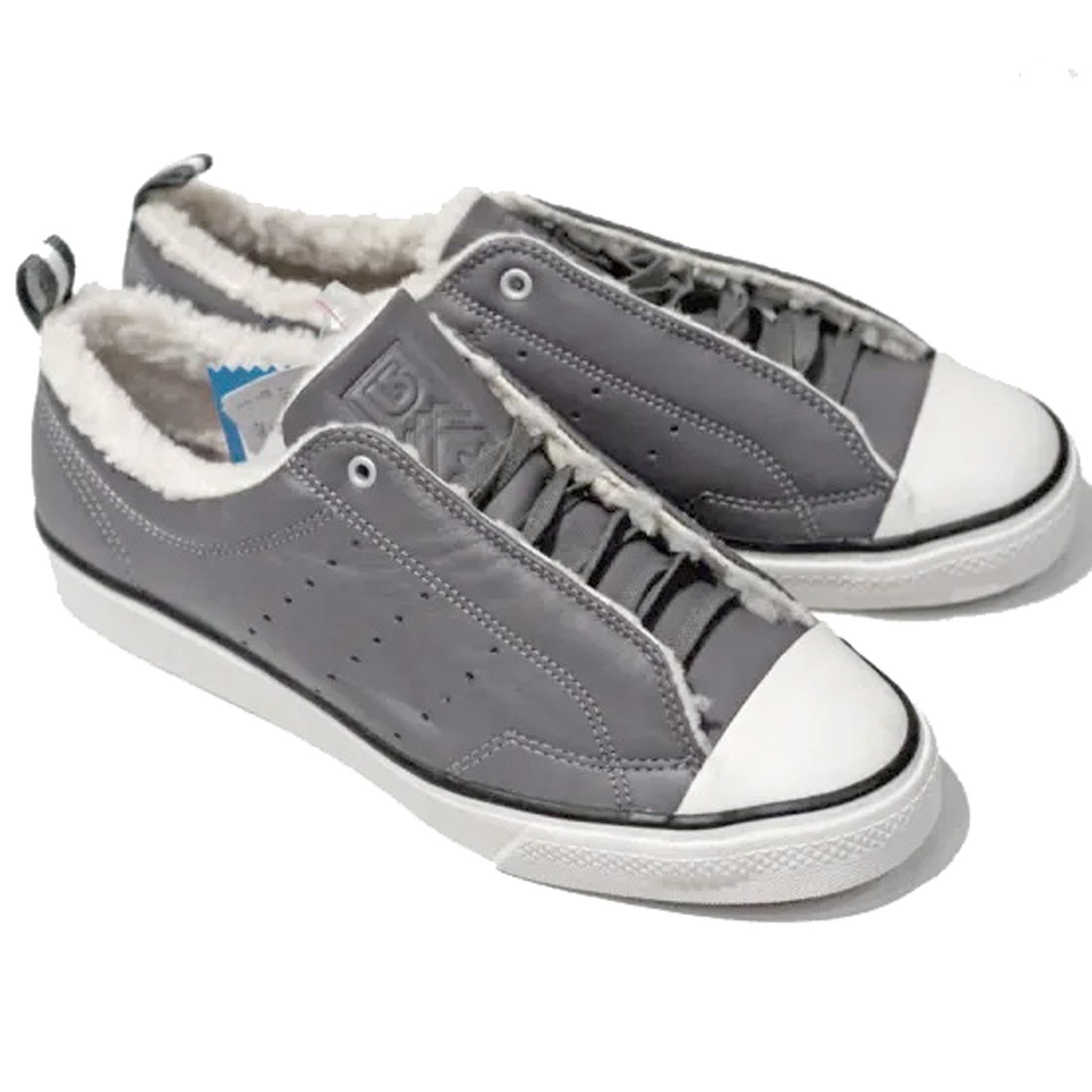 image of New Vintage Burton & Adidas Vulc Low Kzk Sneakers 11 Gray in Grey, Men's