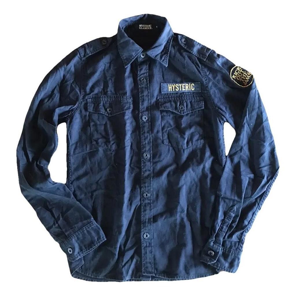 Hysteric Glamour Hysteric glamour “Bored” military shirt Size US L / EU 52-54 / 3 - 1 Thumbnail