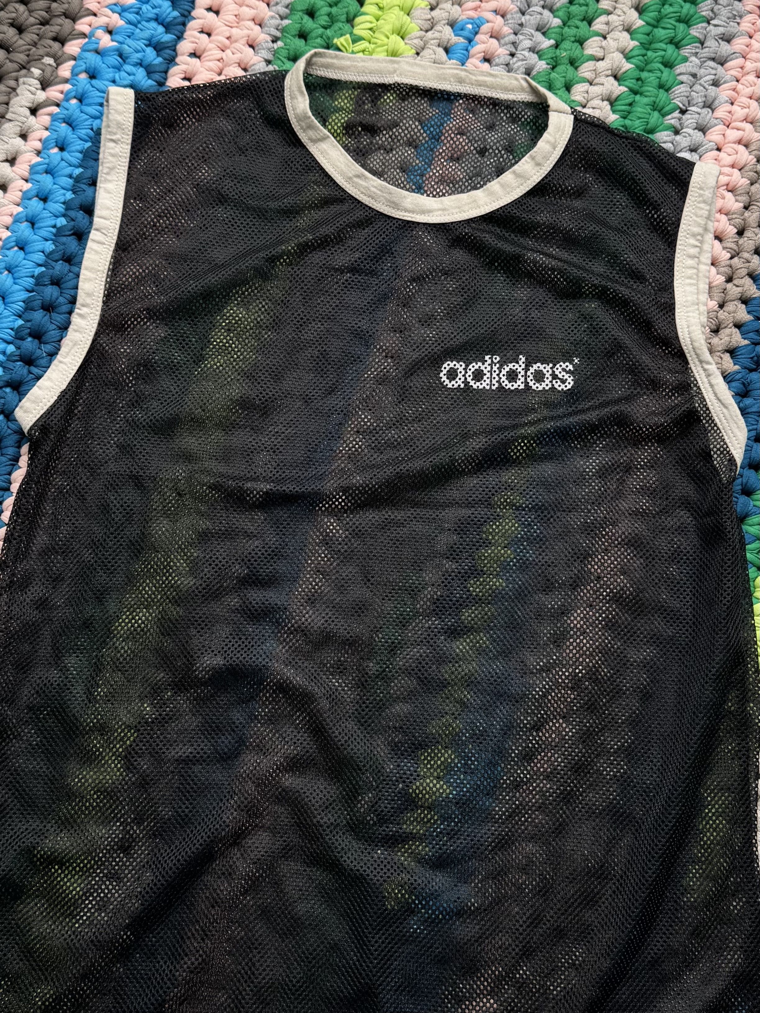 Adidas Vintage Adidas Mesh Tank Top Sports Jersey Y2K Athletic Top Size M / US 6-8 / IT 42-44 - 2 Thumbnail
