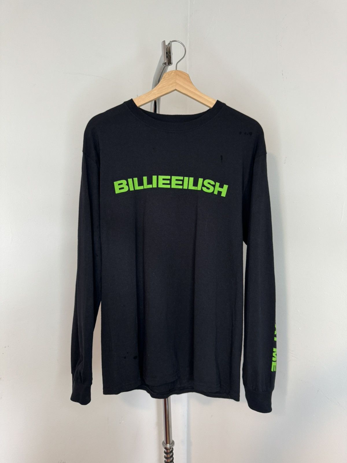 Billie Eilish Billie Eilish Tour Longsleeve Size US M / EU 48-50 / 2 - 1 Thumbnail
