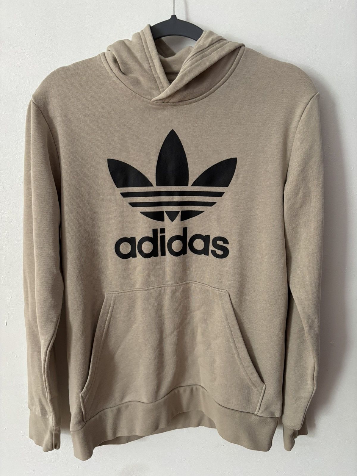 Adidas Adidas Tan Logo Hoodie Size US S / EU 44-46 / 1 - 1 Thumbnail