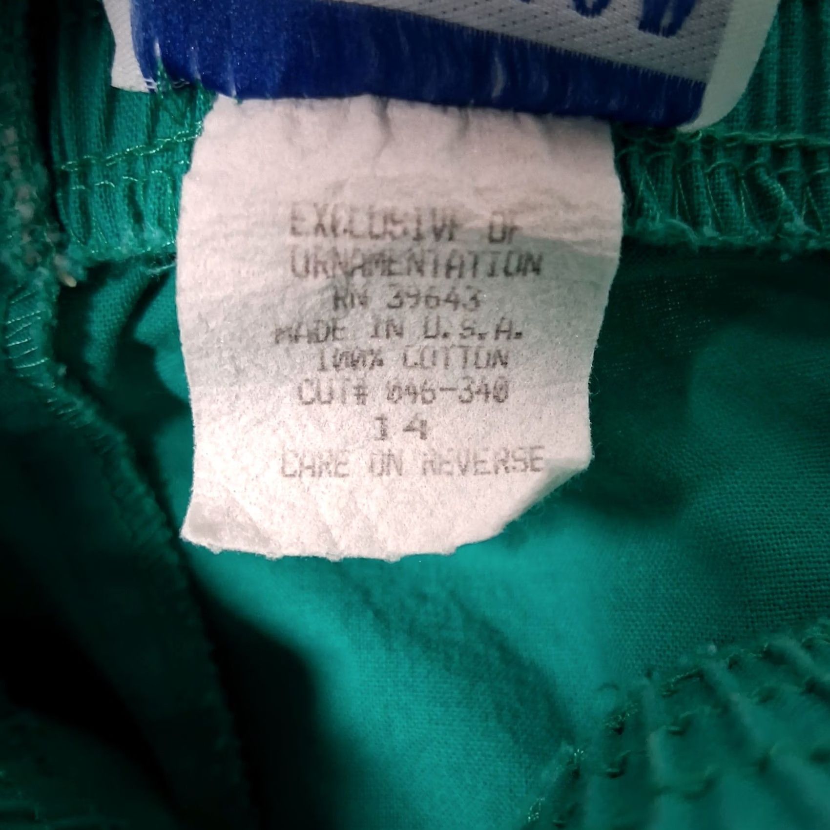 Vintage VINTAGE Cape Cod Sportswear Shorts Women 14 Mom Beach Elastic Turquoise USA Size 36" / US 14 / IT 50 - 6 Thumbnail