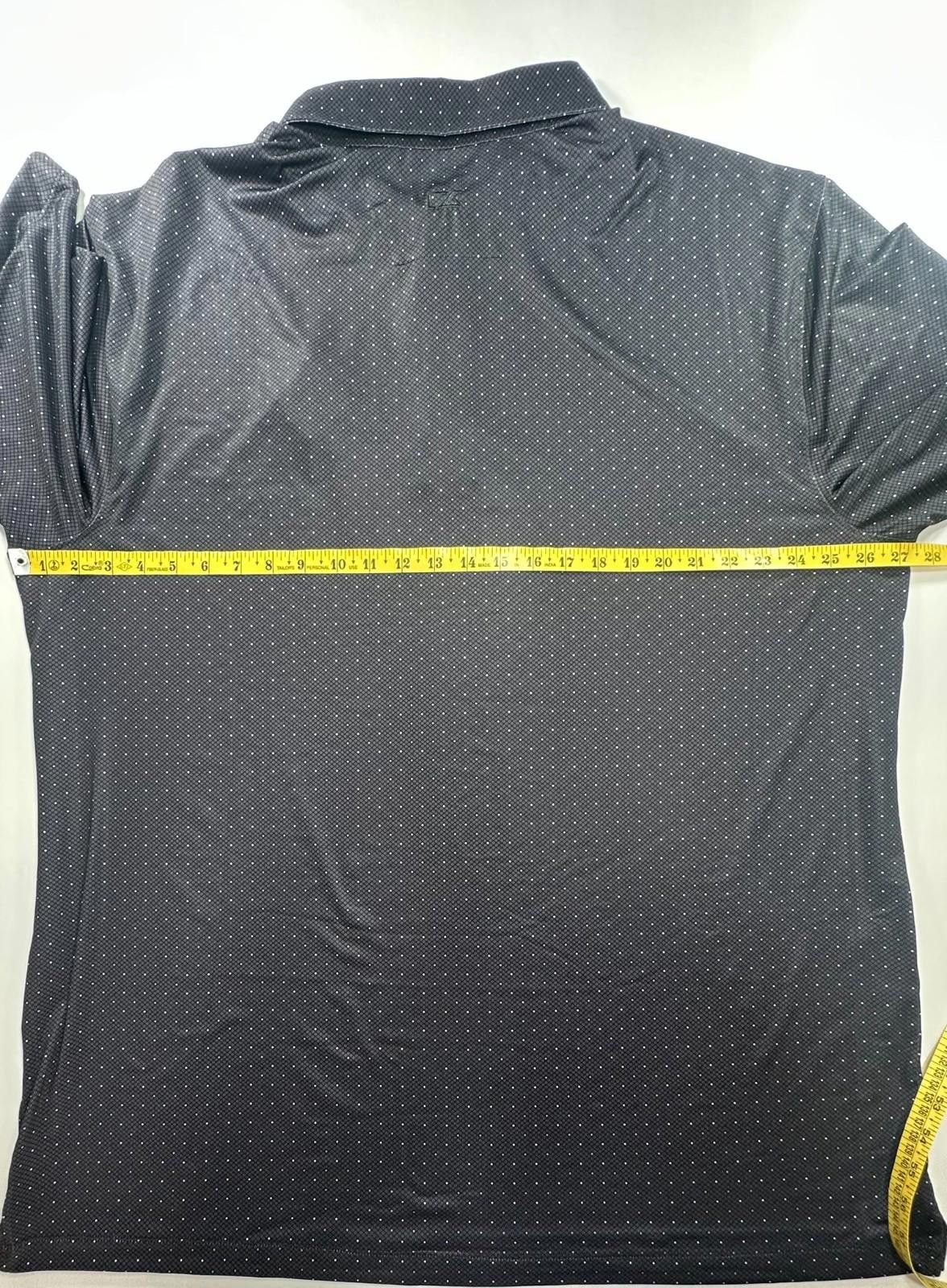 Cutter & Buck Cutter Buck Fleur de Lis 1/4 Button Pullover Black Mens 2XT Size US XXL / EU 58 / 5 - 4 Thumbnail