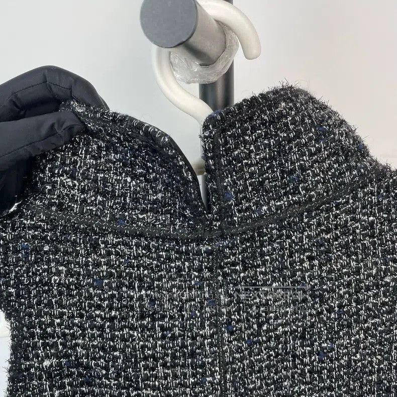 Chanel Chanel Soft tweed dress black Size XXS / US 00 / IT 34 - 4 Thumbnail